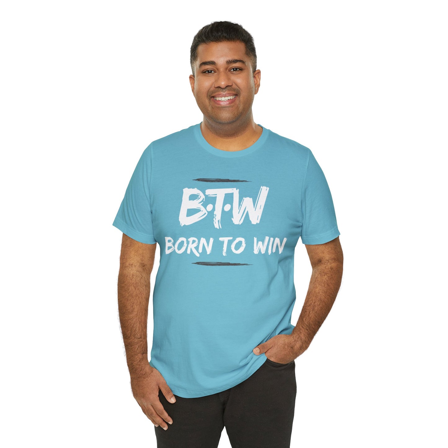 BORN TO WIN Unisex Jersey Short Sleeve Tee