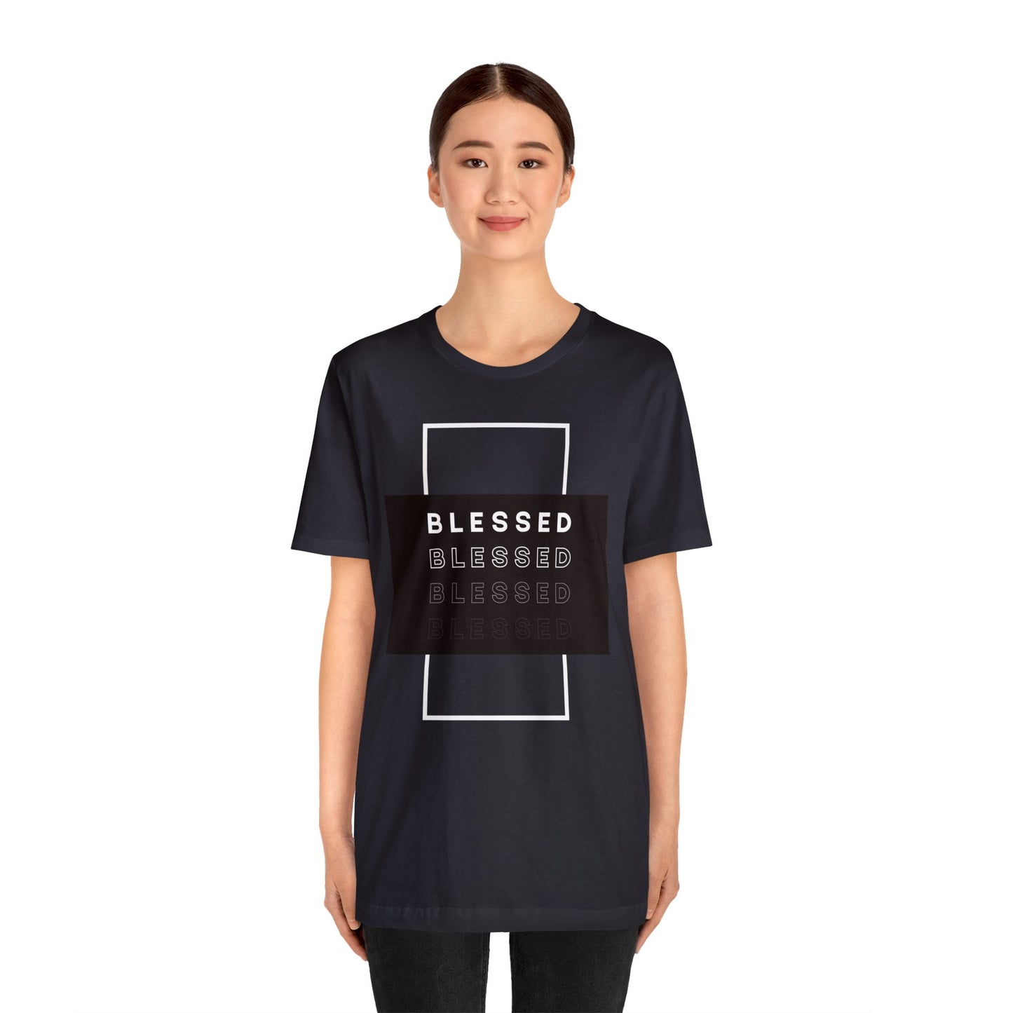 BLESSED Unisex Jersey Short Sleeve Tee
