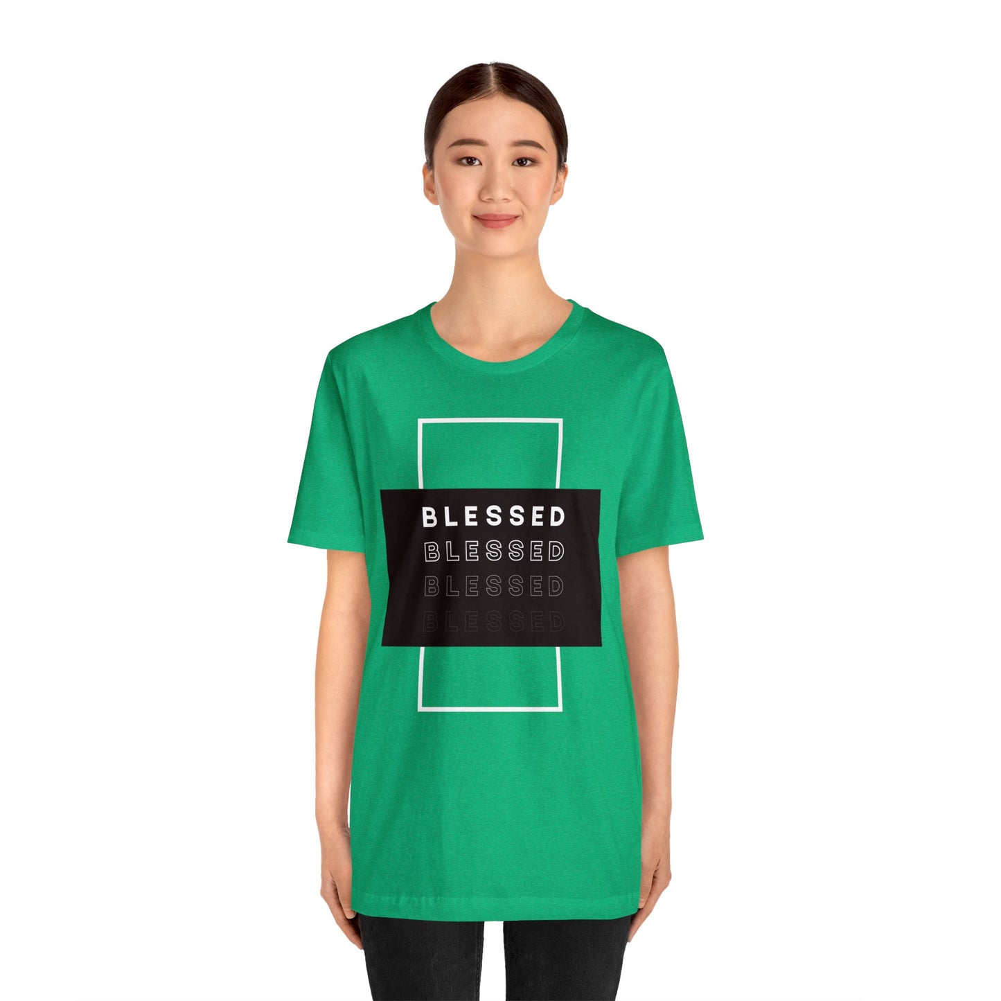 BLESSED Unisex Jersey Short Sleeve Tee