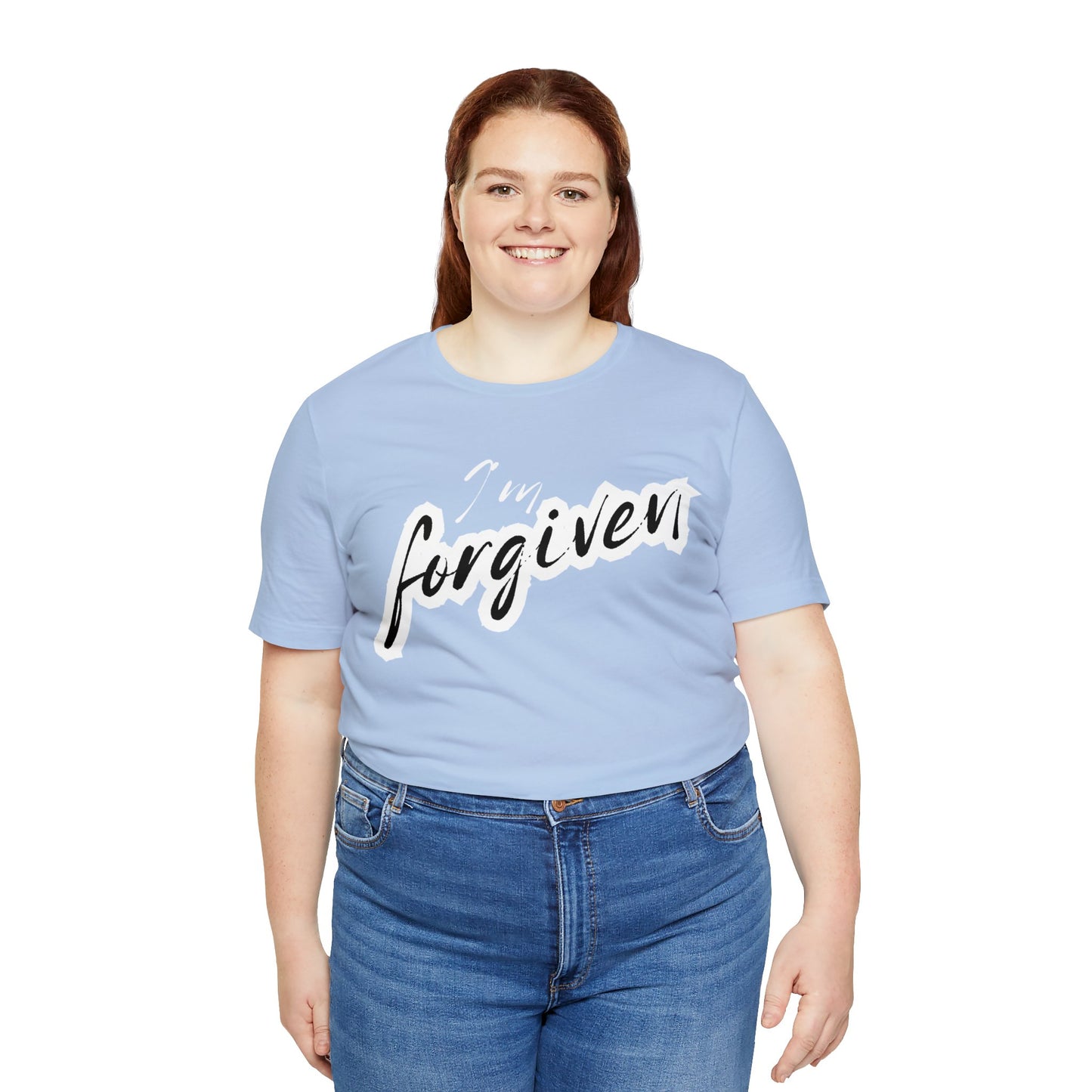 I'M FORGIVEN Unisex Jersey Short Sleeve Tee