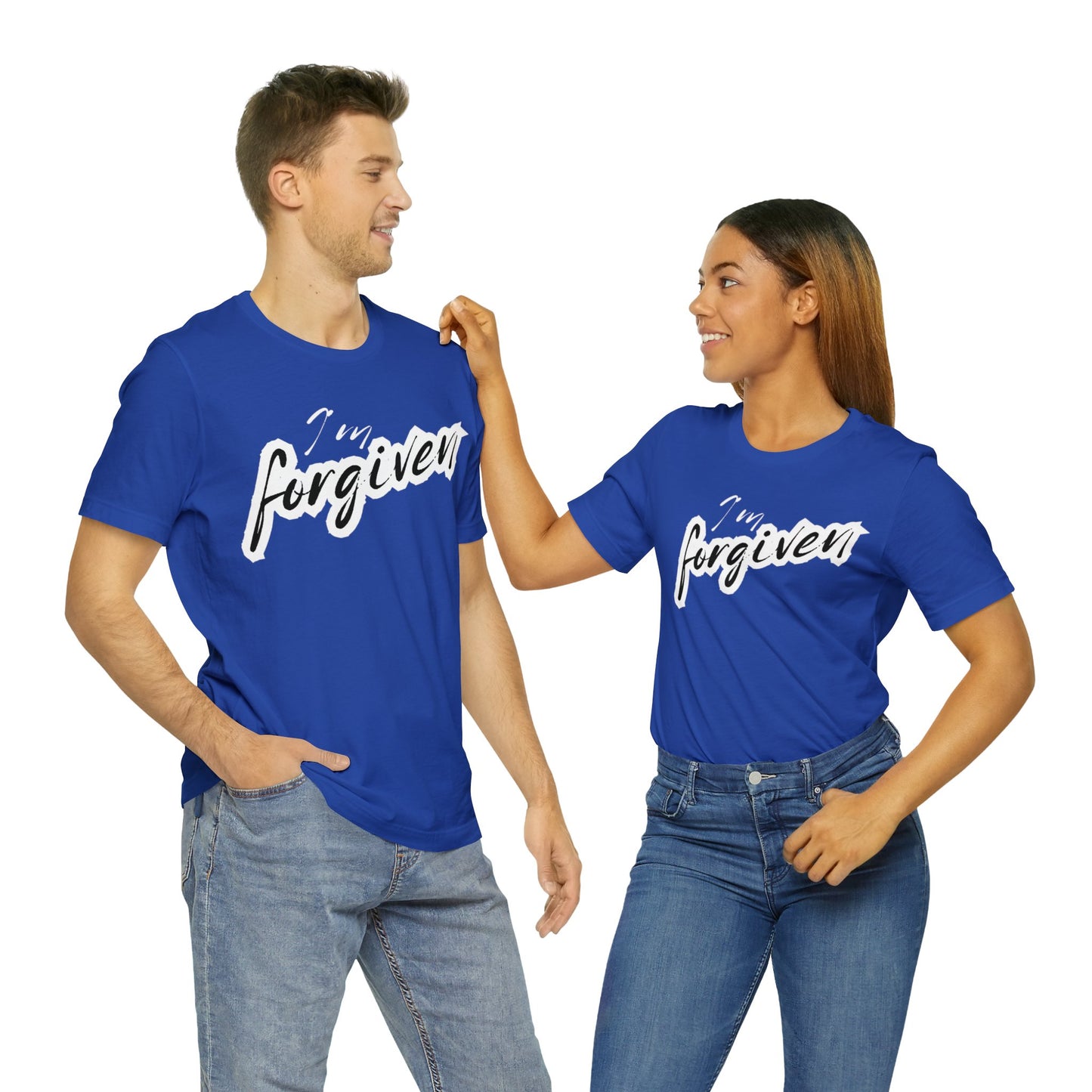 I'M FORGIVEN Unisex Jersey Short Sleeve Tee