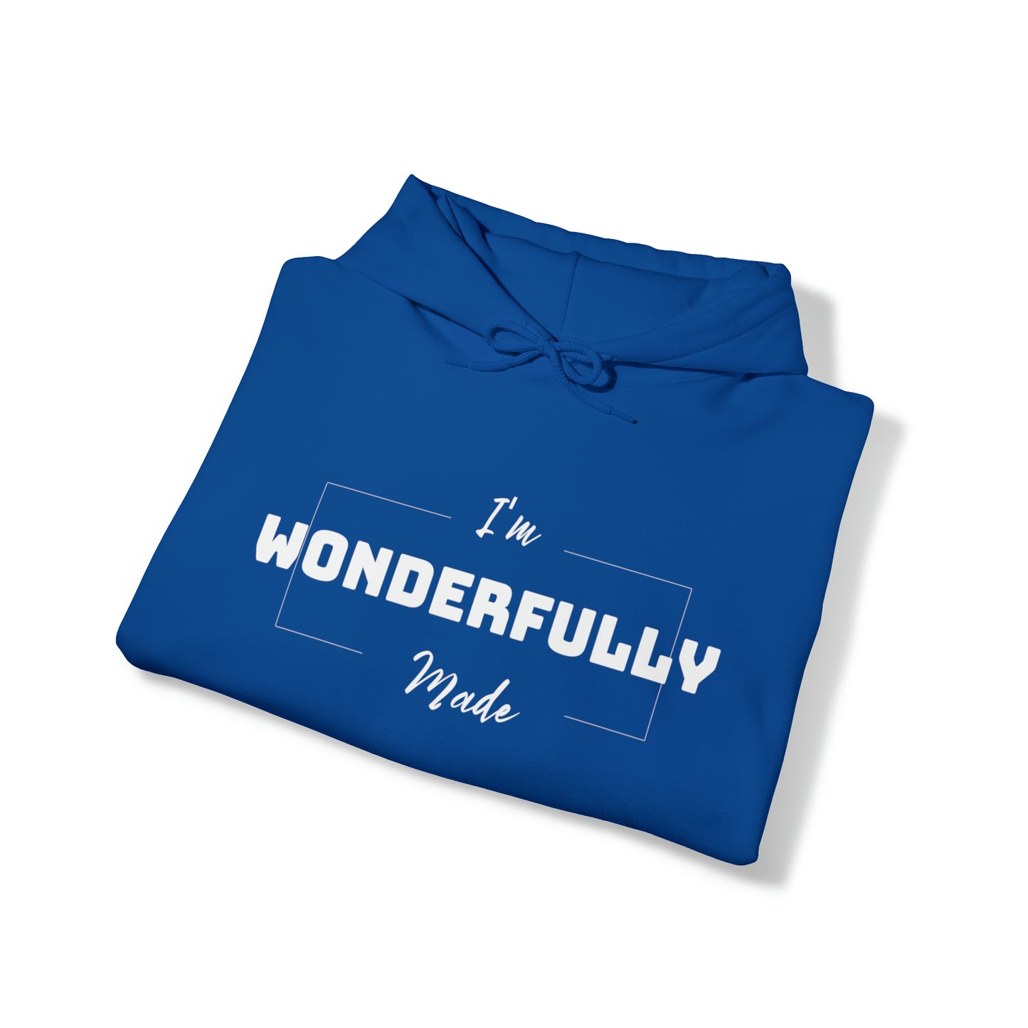I'M WONDERFULLY MADE Unisex Heavy Blend™ Hooded Sweatshirt