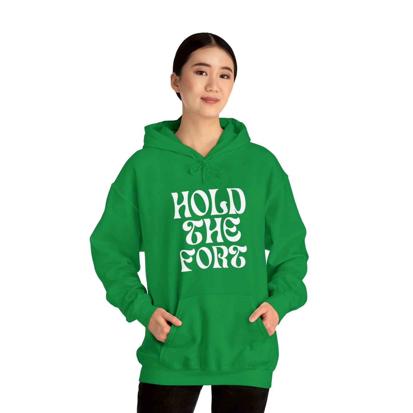 HOLD THE FORT Unisex Heavy Blend™ Hooded Sweatshirt