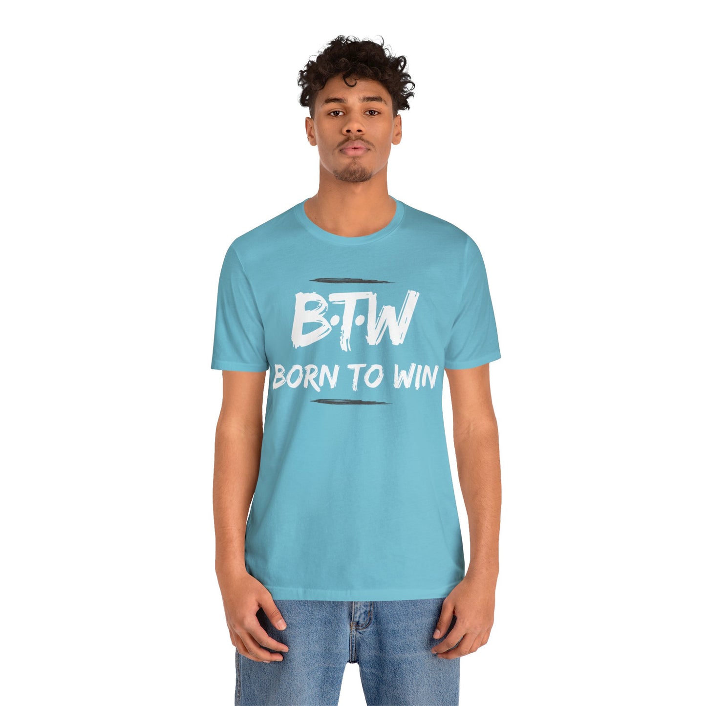 BORN TO WIN Unisex Jersey Short Sleeve Tee