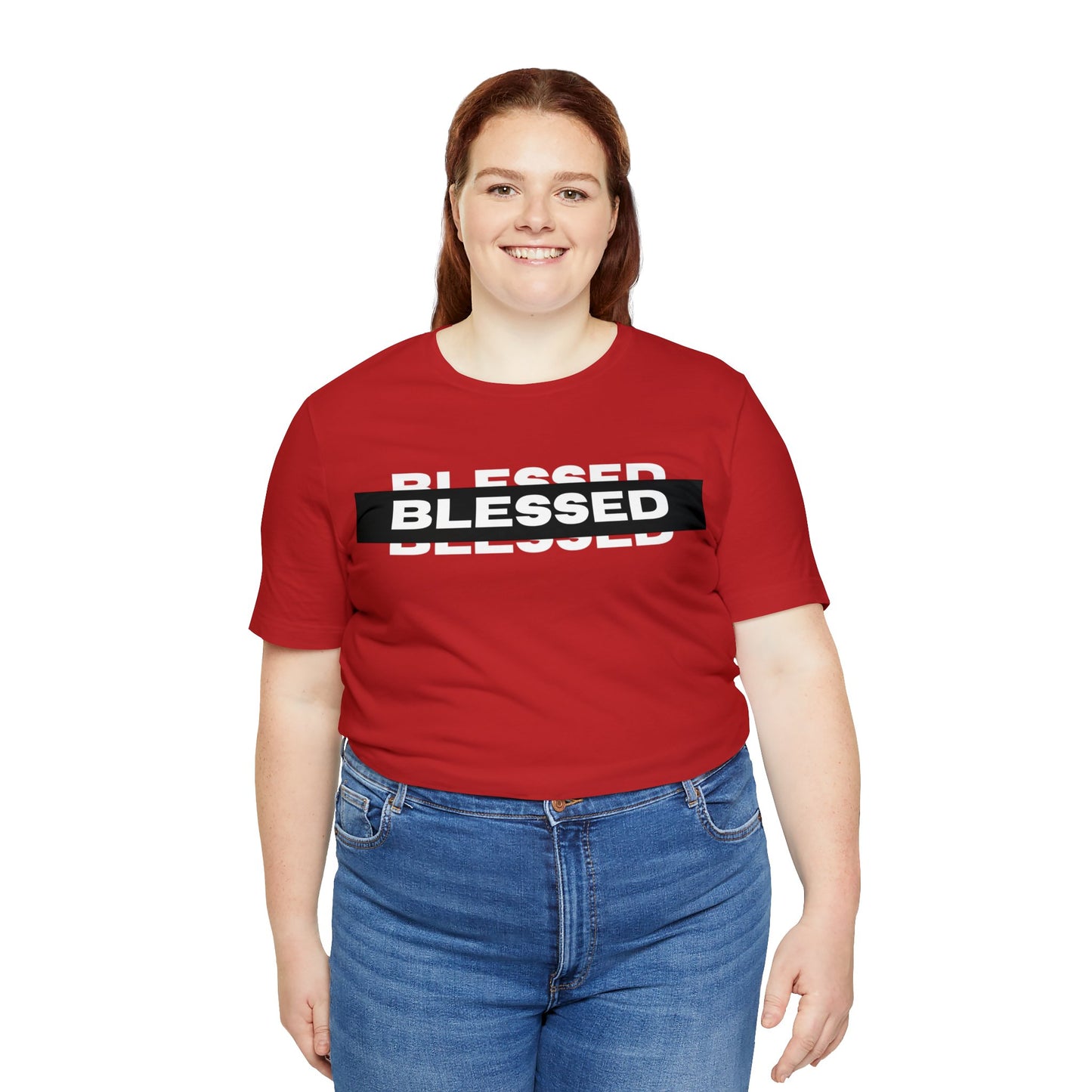 BLESSED Unisex Jersey Short Sleeve Tee