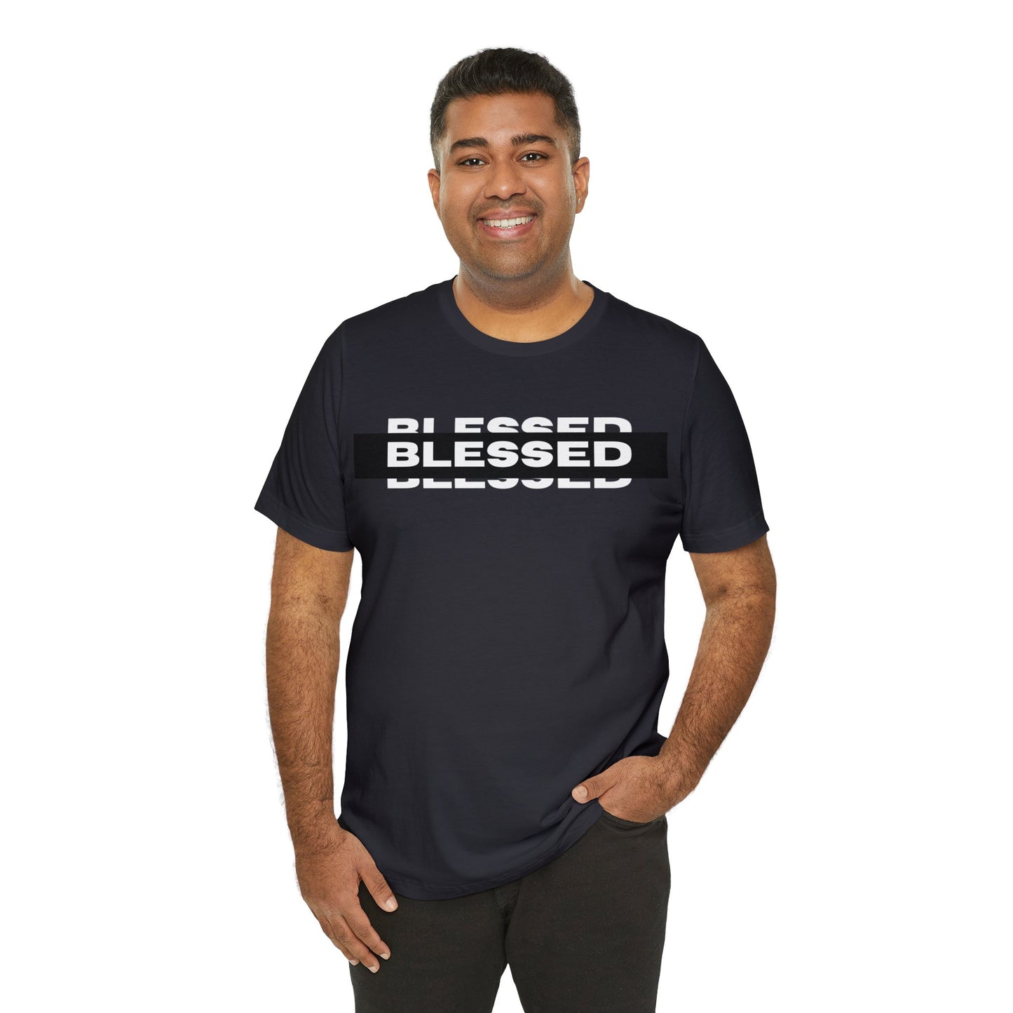 BLESSED Unisex Jersey Short Sleeve Tee