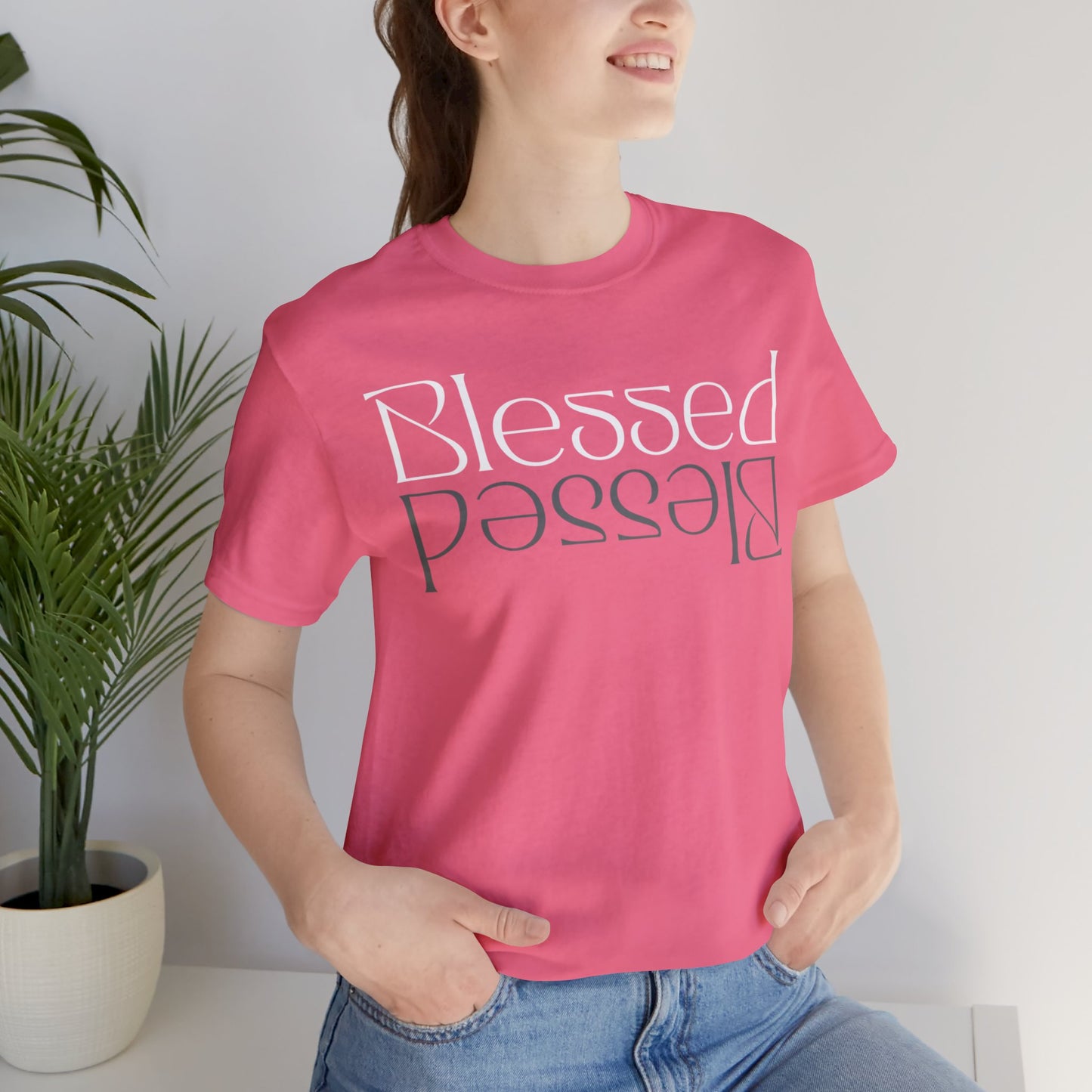 BLESSED Unisex Jersey Short Sleeve Tee