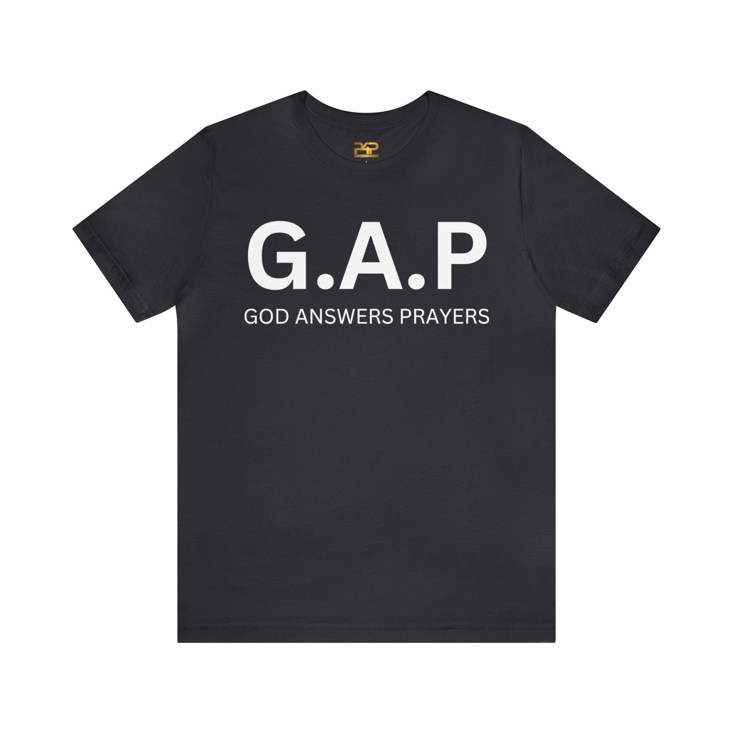 GOD ANSWERS PRAYERS Unisex Jersey Short Sleeve Tee