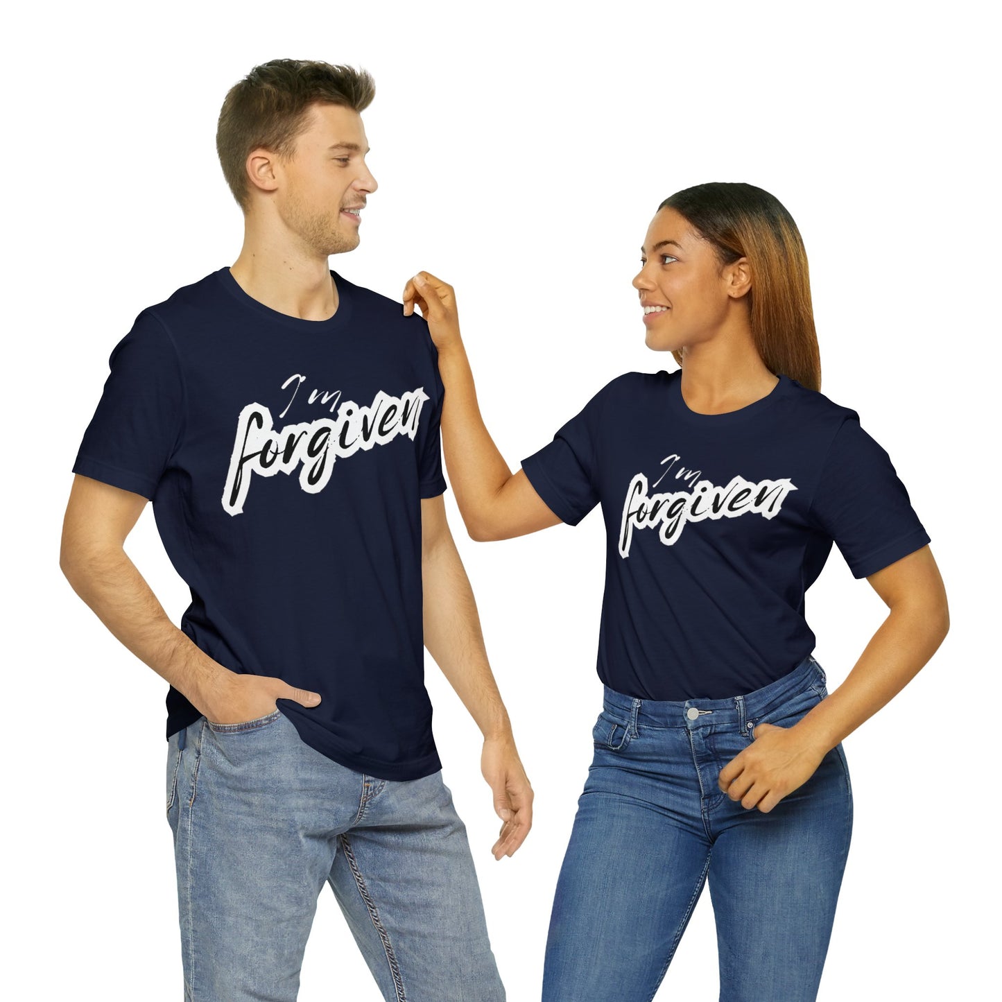 I'M FORGIVEN Unisex Jersey Short Sleeve Tee