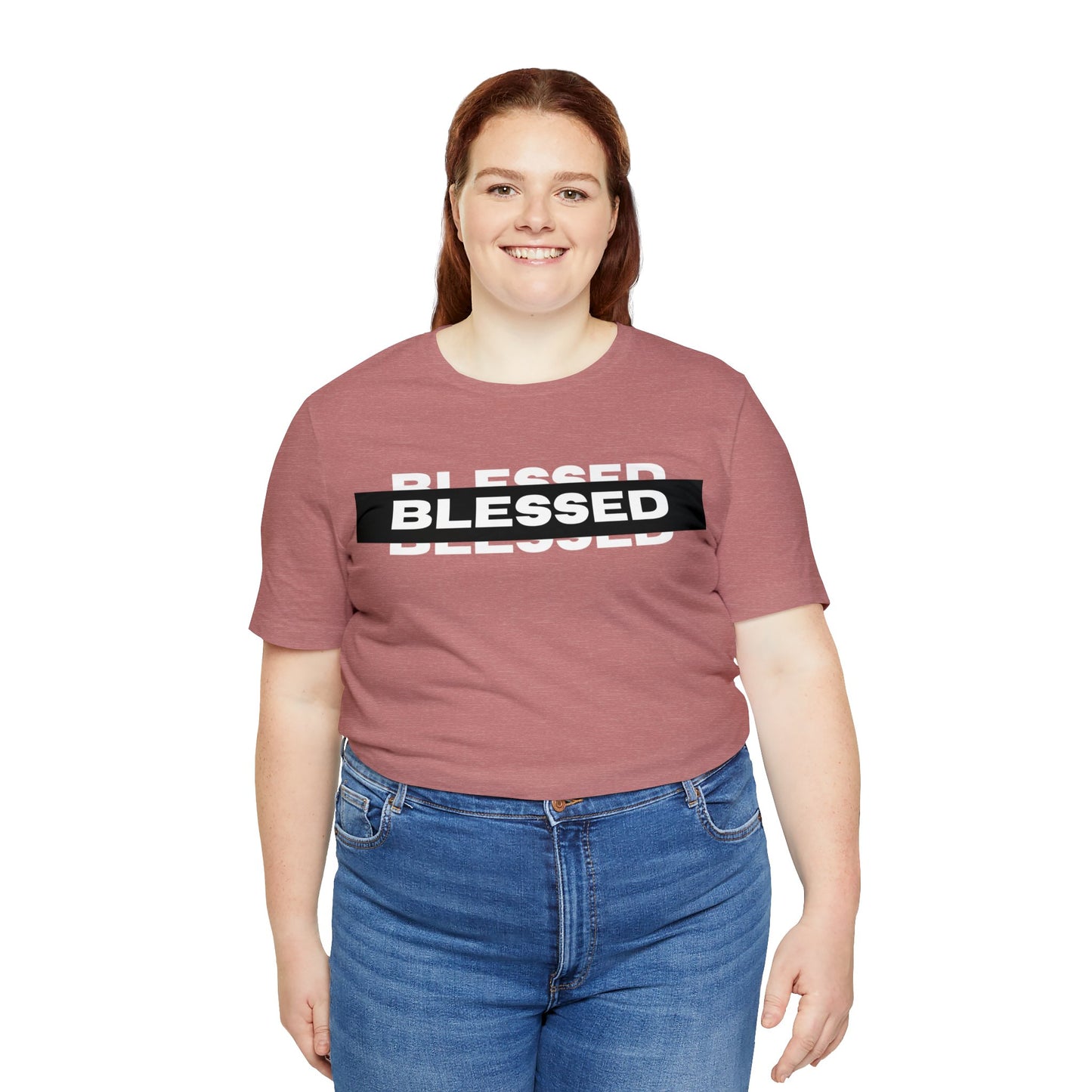 BLESSED Unisex Jersey Short Sleeve Tee