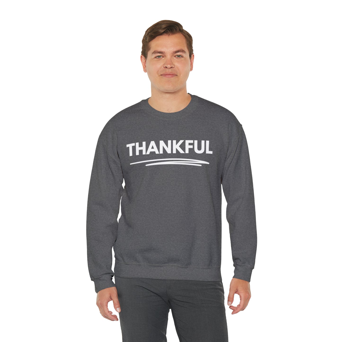 THANKFUL Unisex Heavy Blend™ Crewneck Sweatshirt