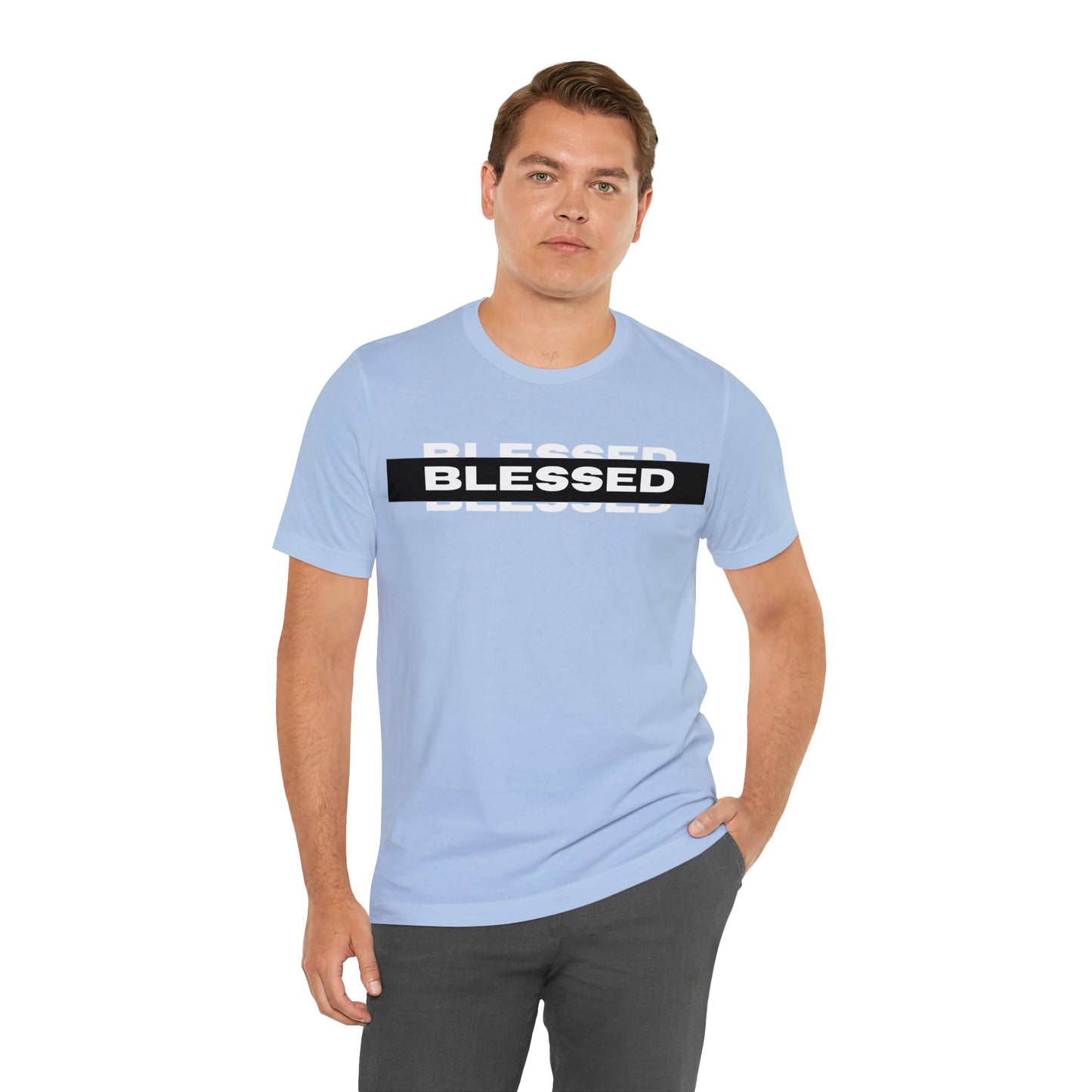 BLESSED Unisex Jersey Short Sleeve Tee