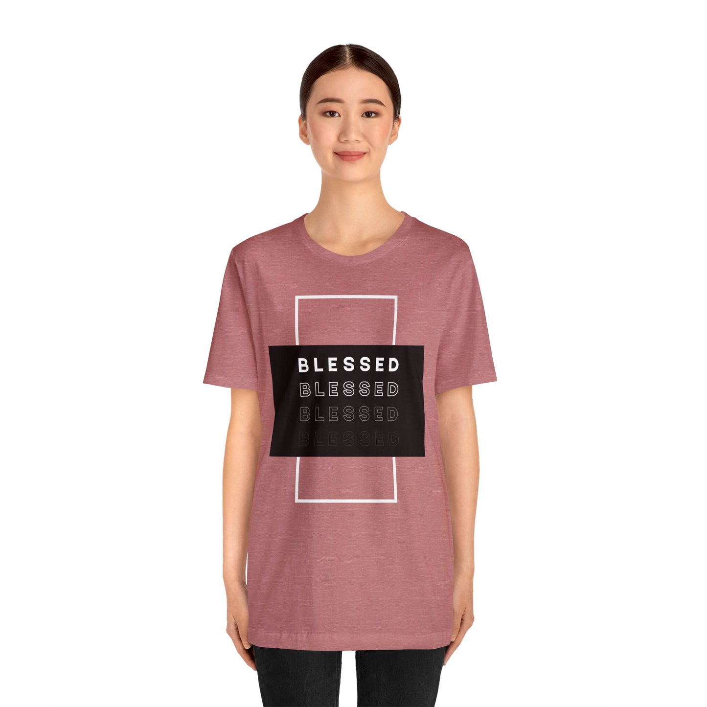 BLESSED Unisex Jersey Short Sleeve Tee