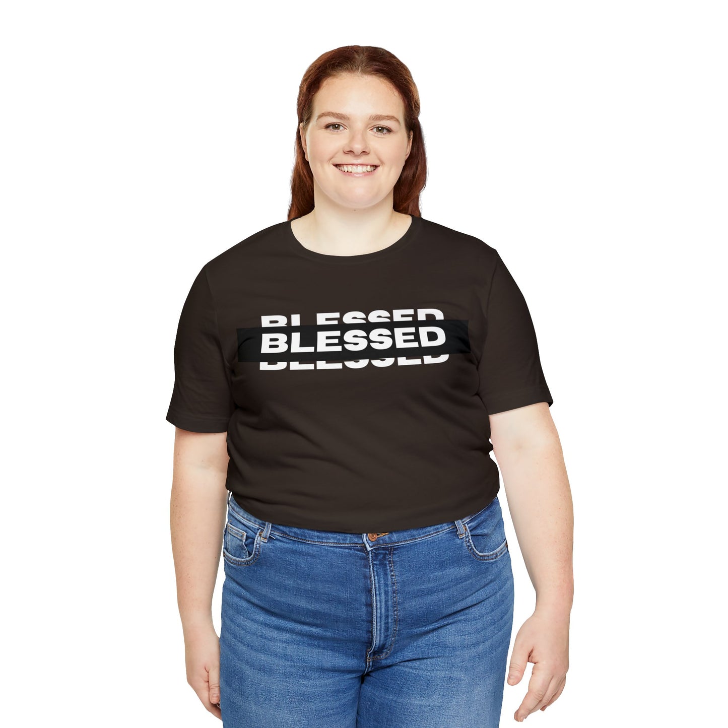 BLESSED Unisex Jersey Short Sleeve Tee