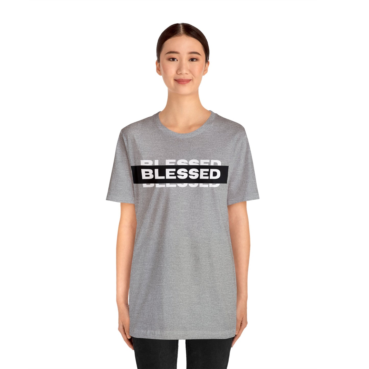 BLESSED Unisex Jersey Short Sleeve Tee