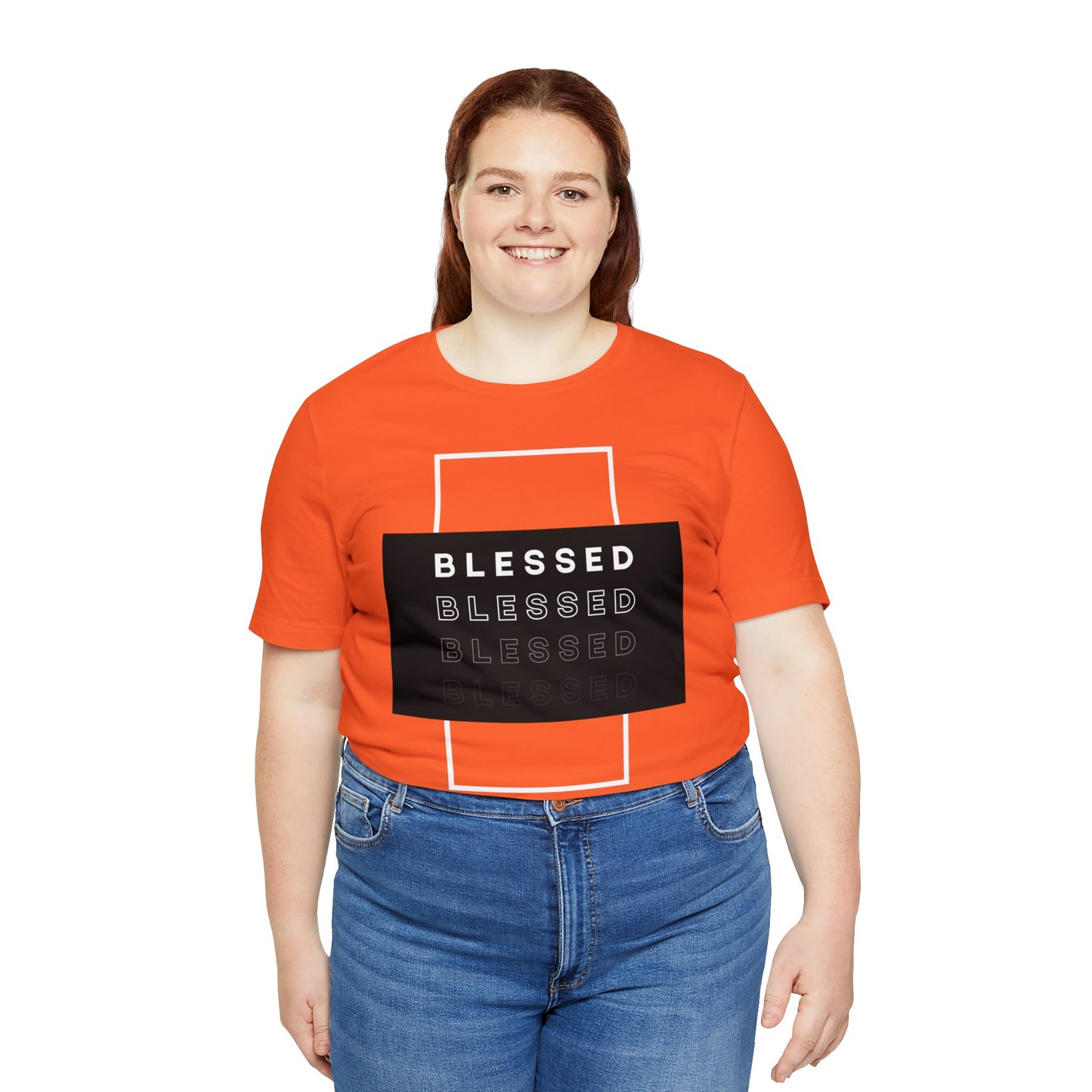 BLESSED Unisex Jersey Short Sleeve Tee