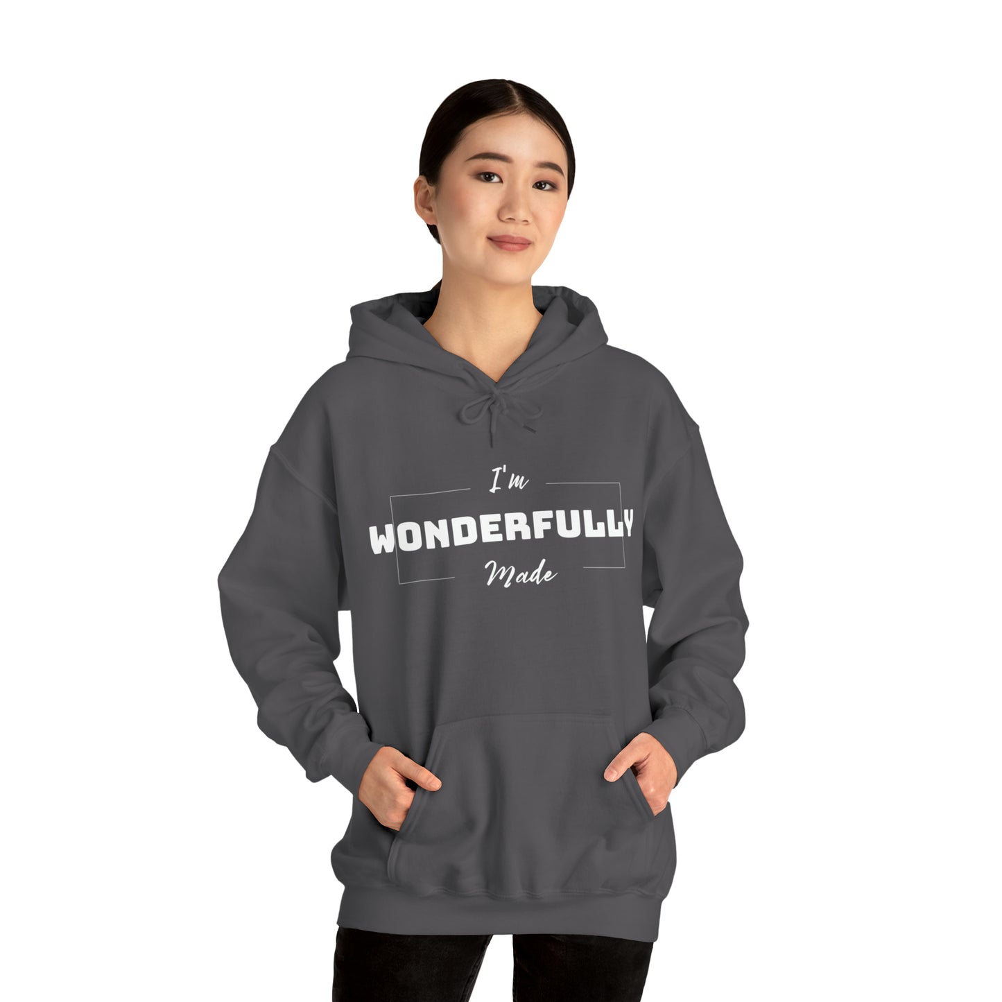 I'M WONDERFULLY MADE Unisex Heavy Blend™ Hooded Sweatshirt