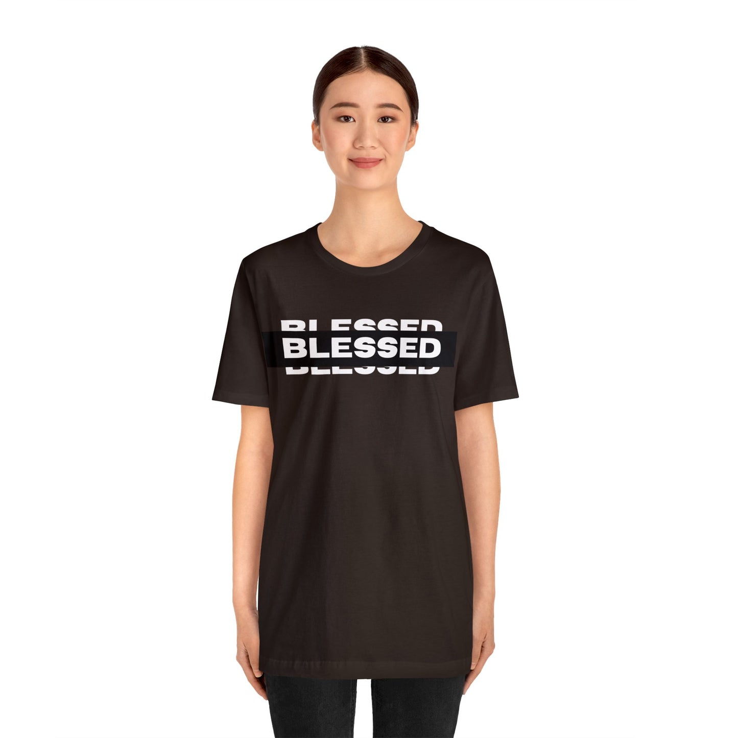 BLESSED Unisex Jersey Short Sleeve Tee