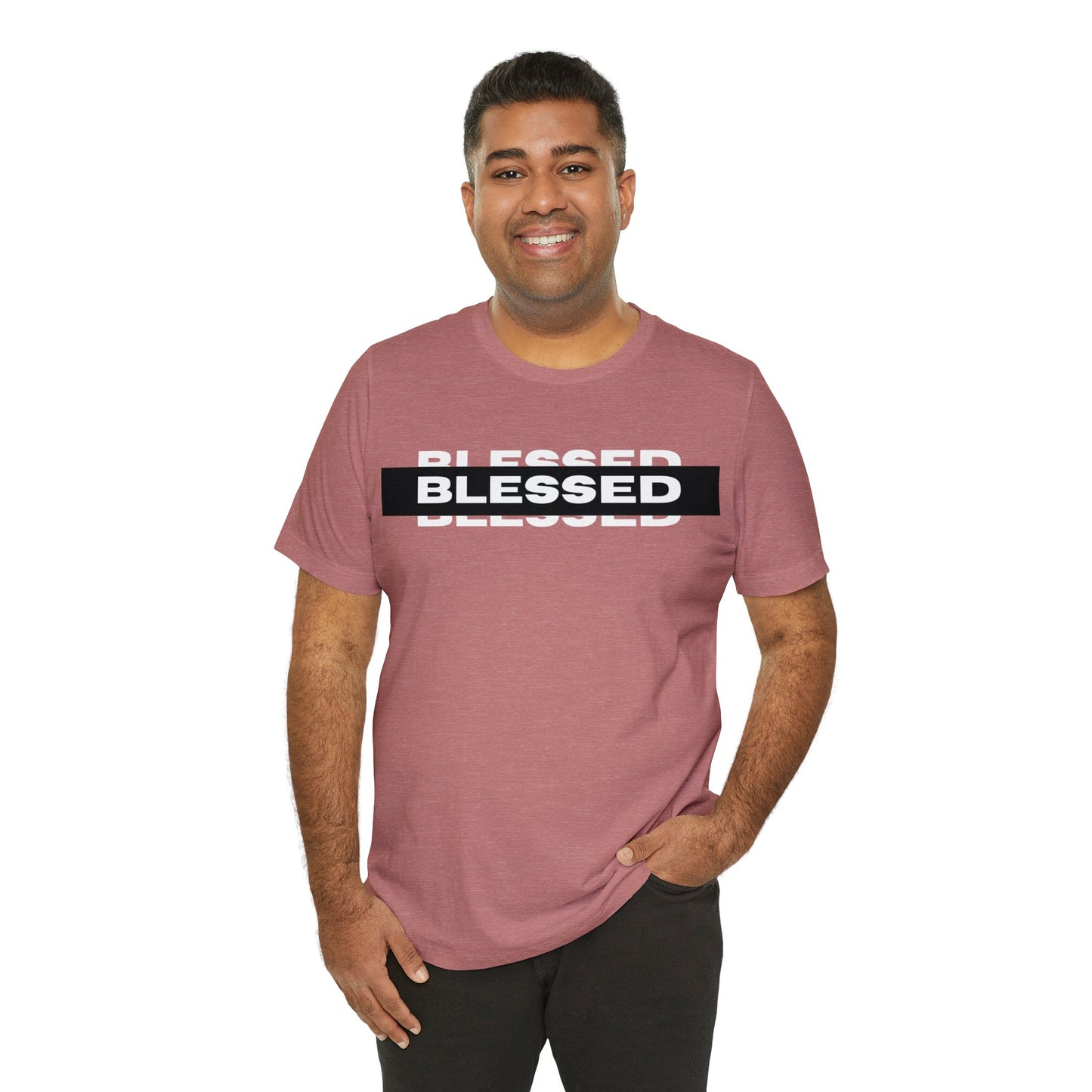 BLESSED Unisex Jersey Short Sleeve Tee