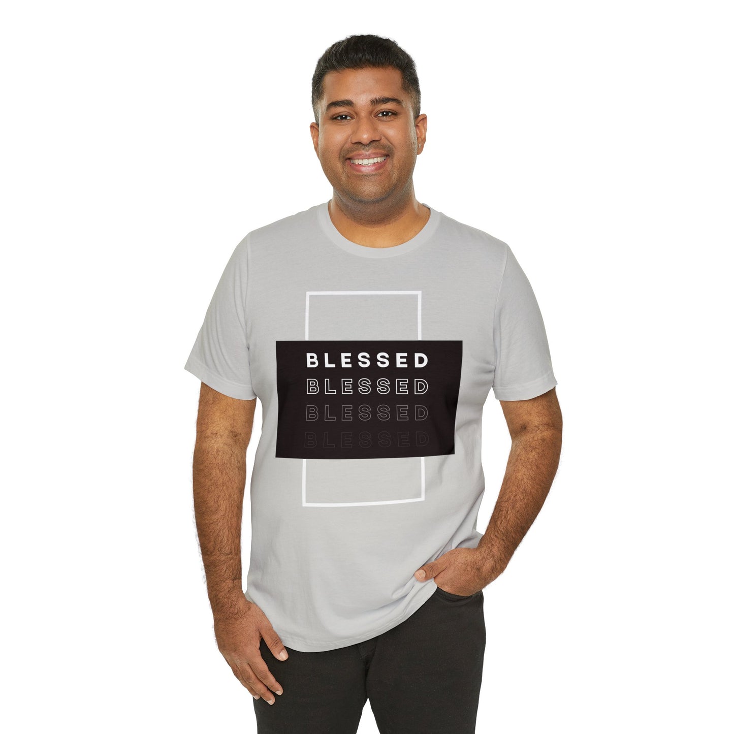 BLESSED Unisex Jersey Short Sleeve Tee