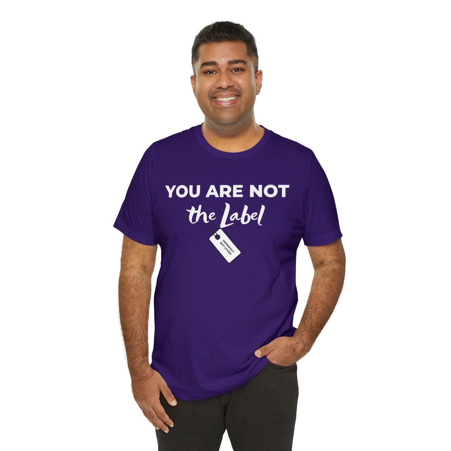YOU ARE NOT THE LABEL Unisex Jersey Short Sleeve Tee