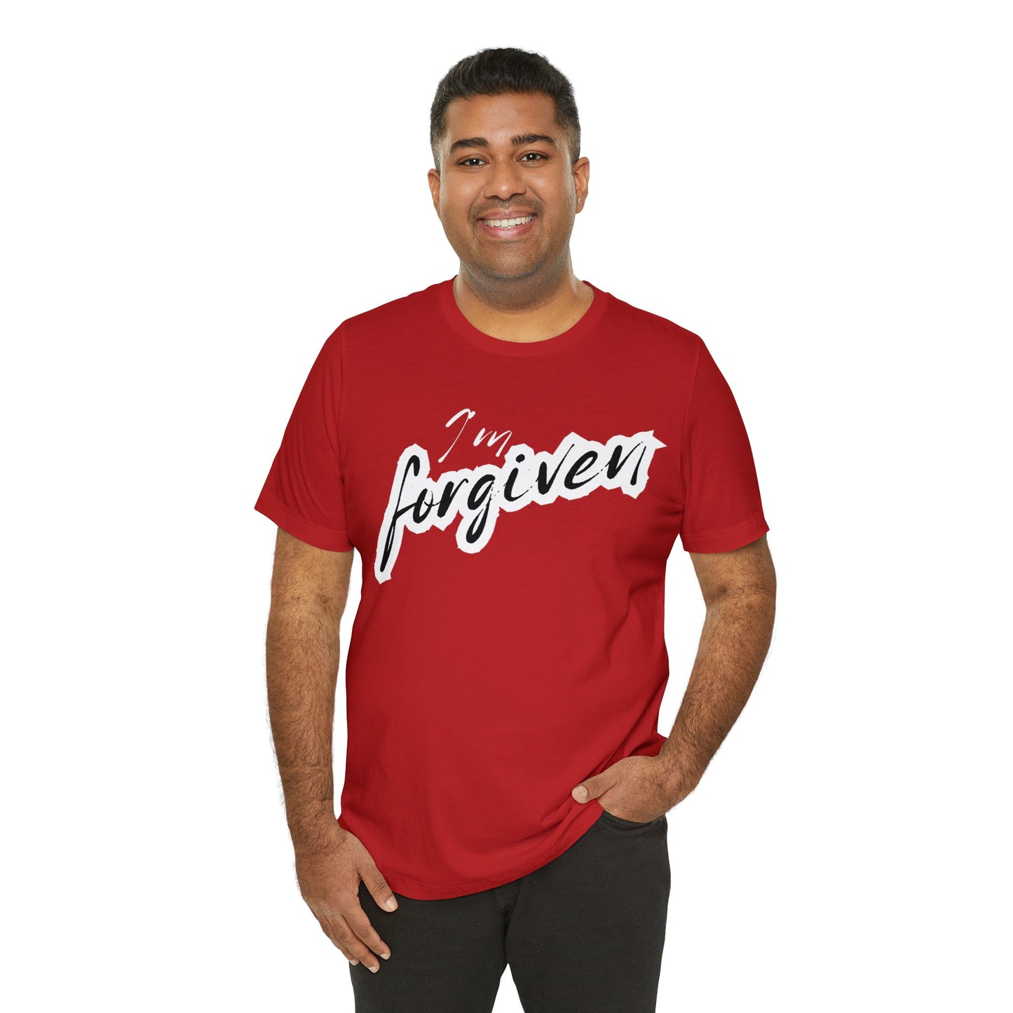 I'M FORGIVEN Unisex Jersey Short Sleeve Tee