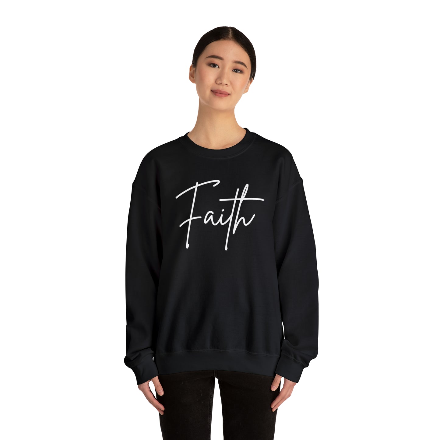 FAITH Unisex Heavy Blend™ Crewneck Sweatshirt
