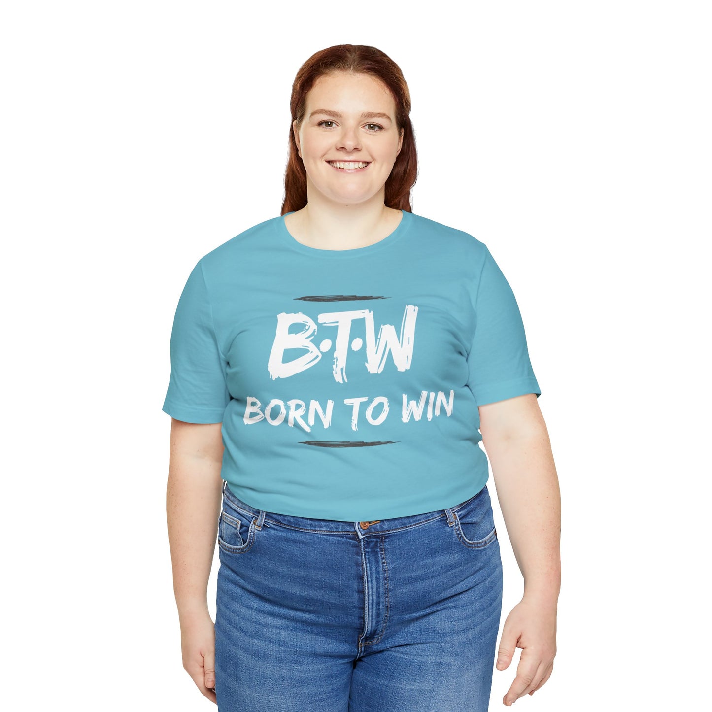 BORN TO WIN Unisex Jersey Short Sleeve Tee