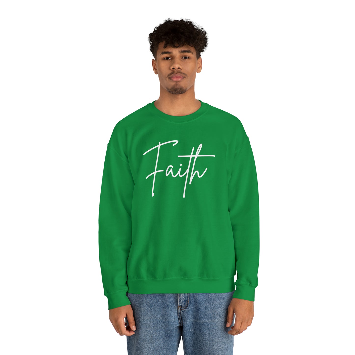 FAITH Unisex Heavy Blend™ Crewneck Sweatshirt