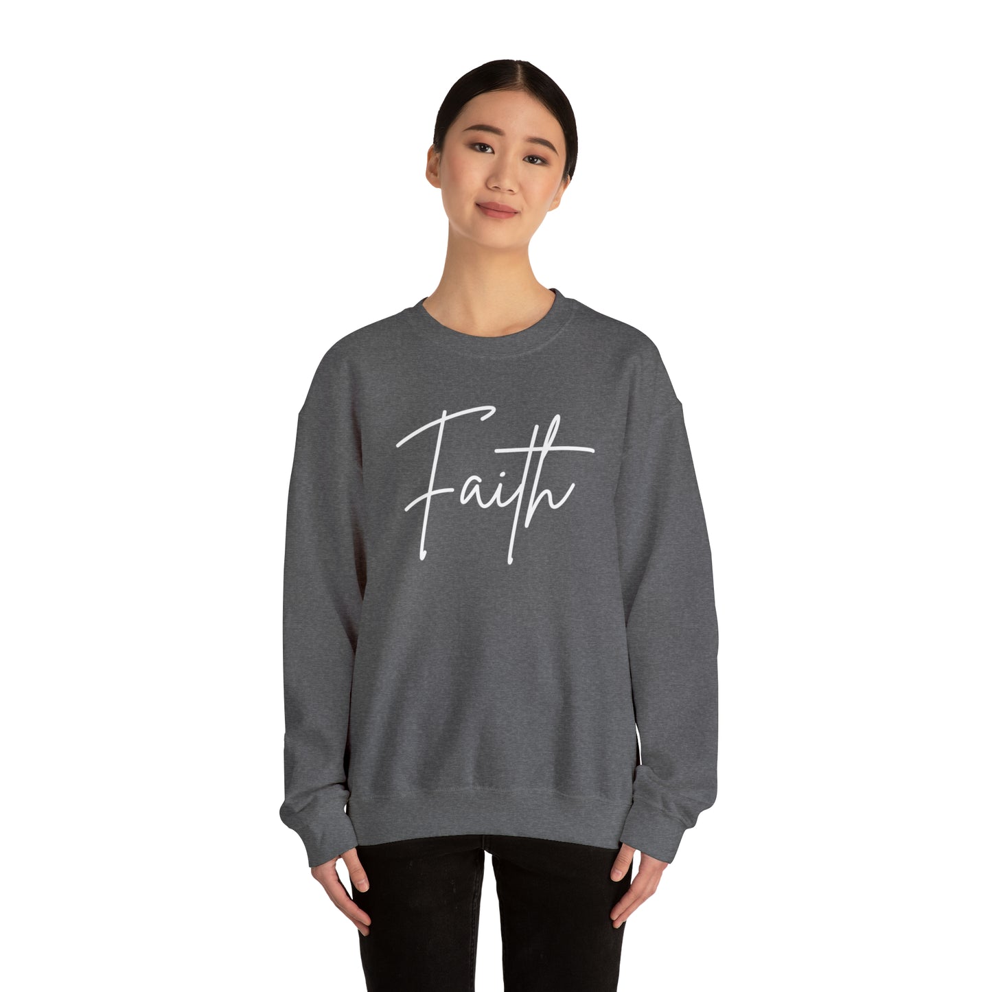 FAITH Unisex Heavy Blend™ Crewneck Sweatshirt