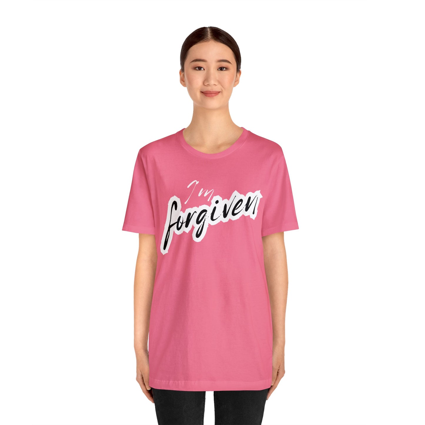 I'M FORGIVEN Unisex Jersey Short Sleeve Tee