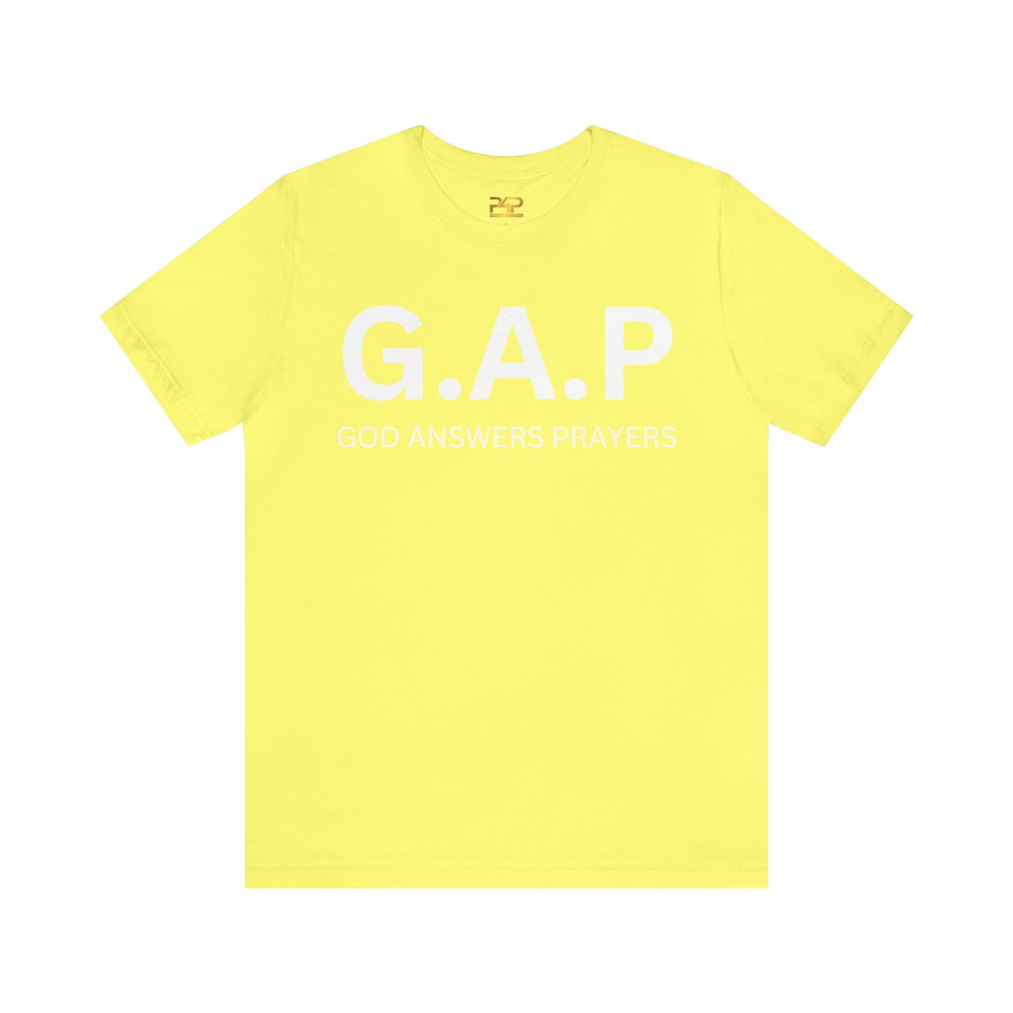 GOD ANSWERS PRAYERS Unisex Jersey Short Sleeve Tee