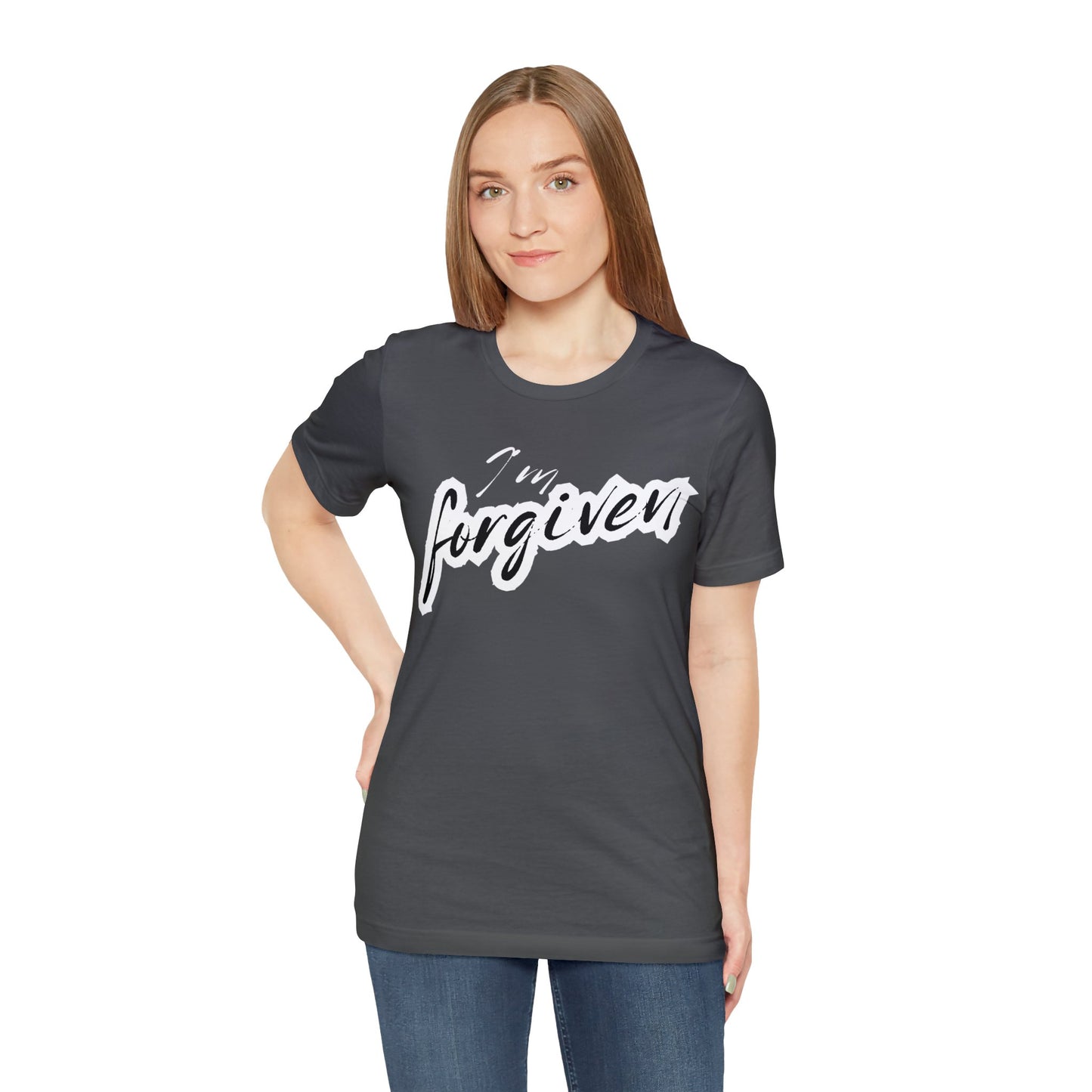 I'M FORGIVEN Unisex Jersey Short Sleeve Tee