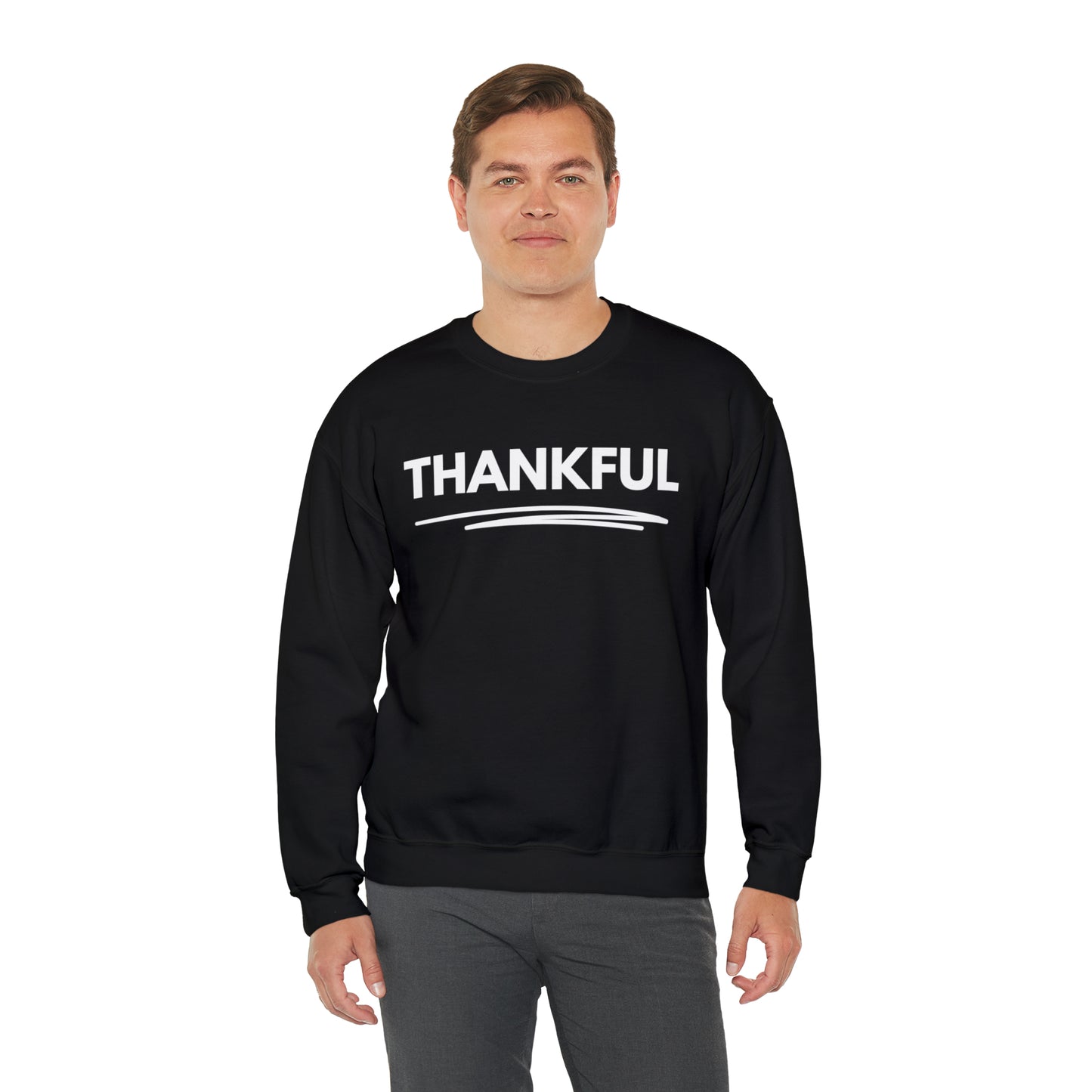 THANKFUL Unisex Heavy Blend™ Crewneck Sweatshirt