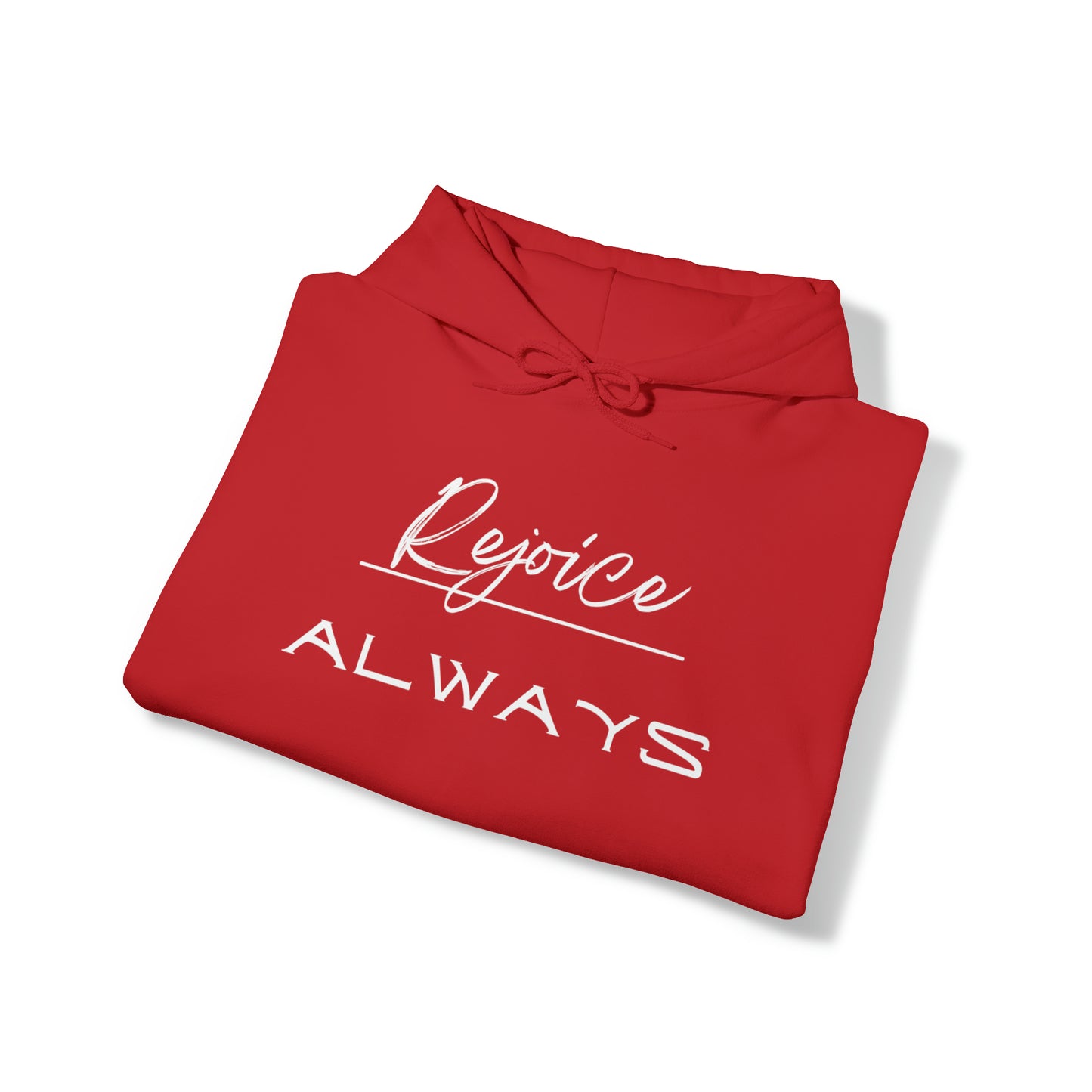 REJOICE ALWAYS Unisex Heavy Blend™ Hooded Sweatshirt