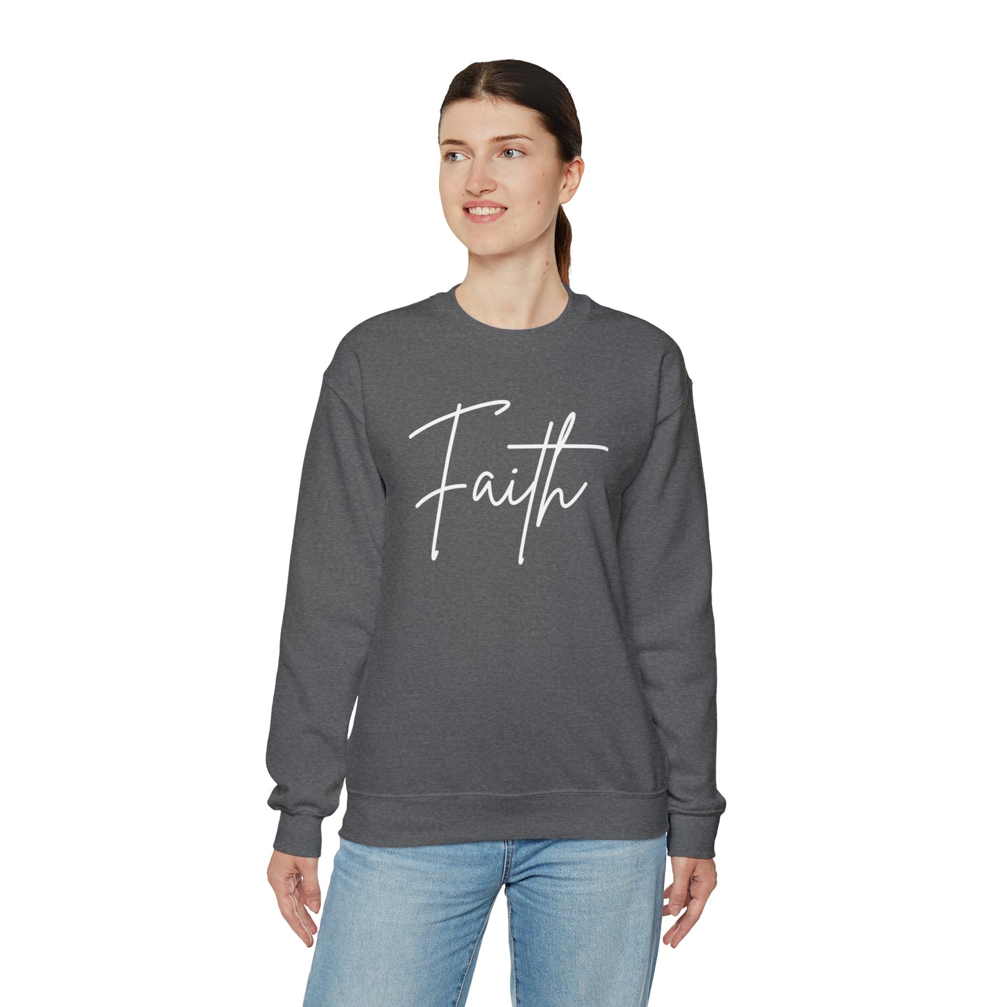 FAITH Unisex Heavy Blend™ Crewneck Sweatshirt