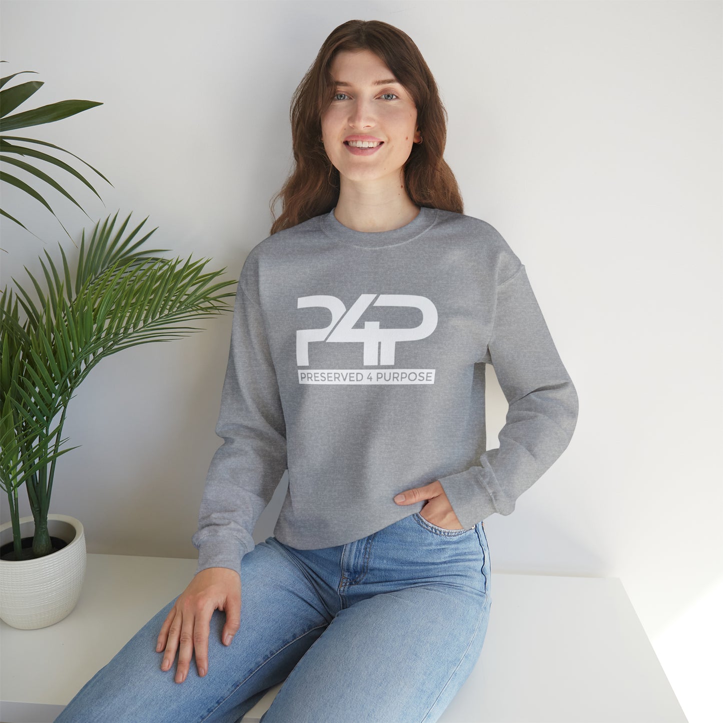 P4P PRESERVED 4 PURPOSE Unisex Heavy Blend™ Crewneck Sweatshirt