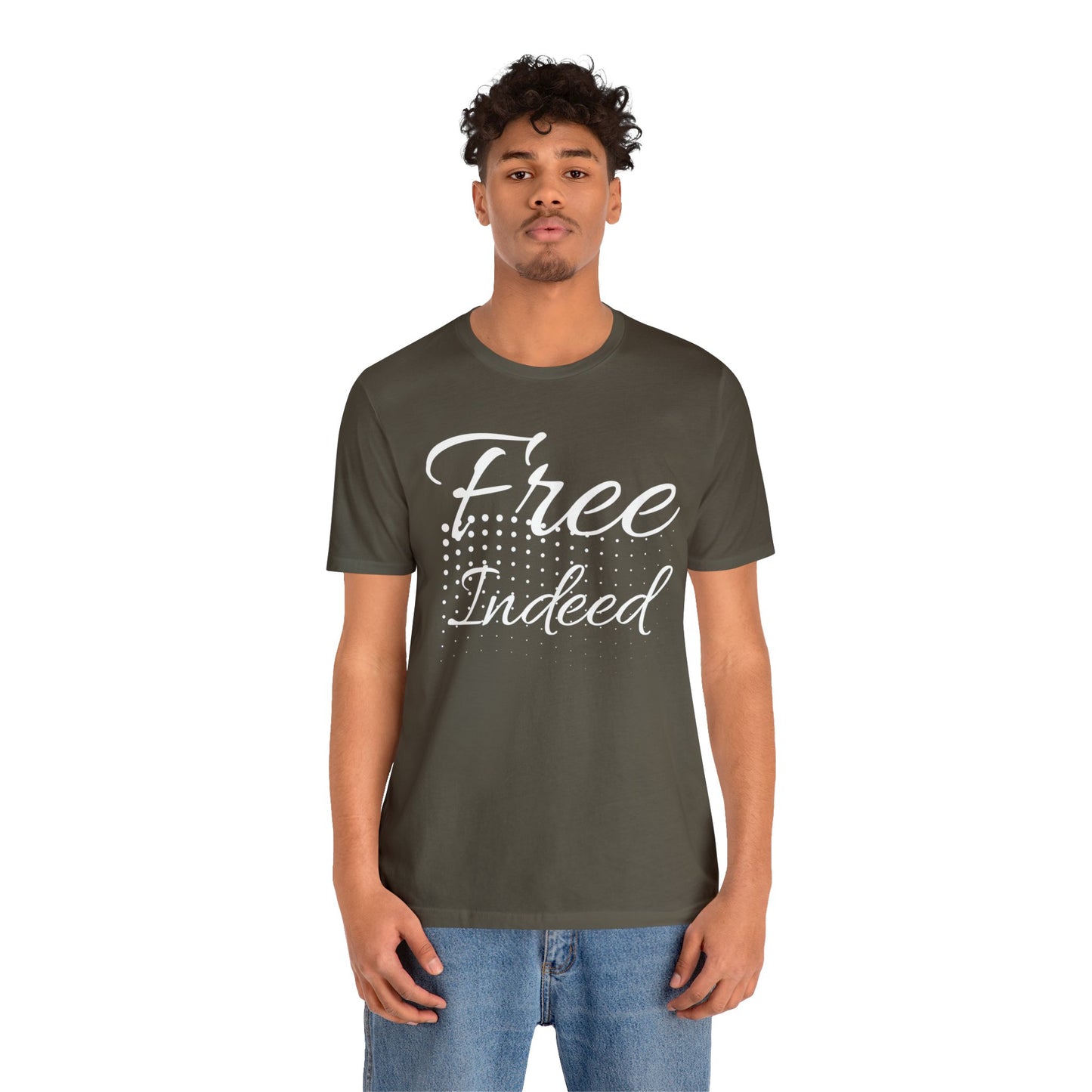 FREE INDEED Unisex Jersey Short Sleeve Tee