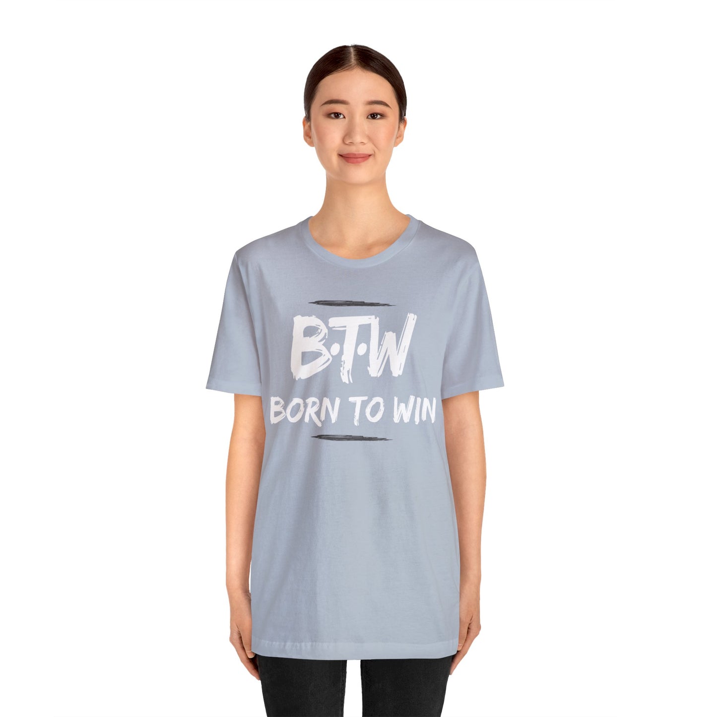 BORN TO WIN Unisex Jersey Short Sleeve Tee