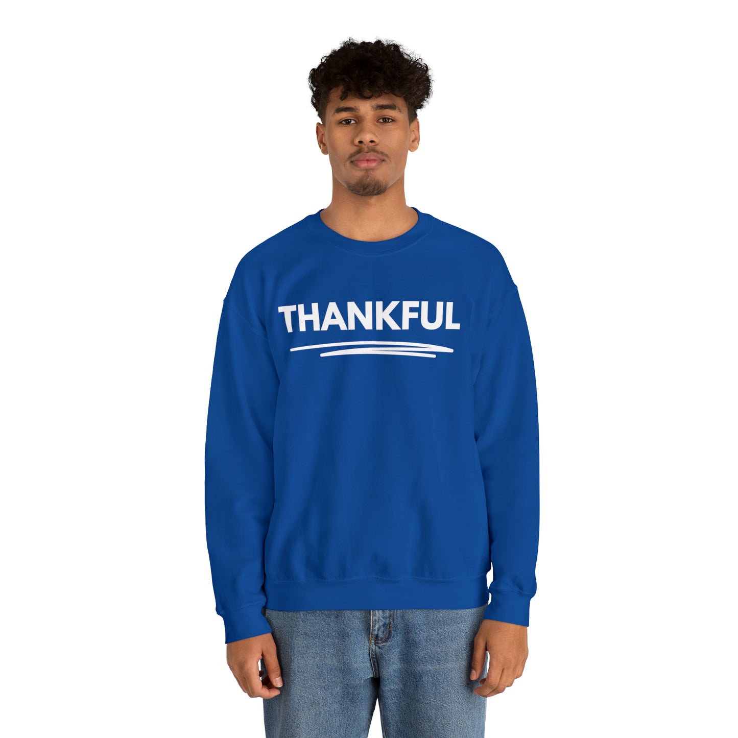 THANKFUL Unisex Heavy Blend™ Crewneck Sweatshirt