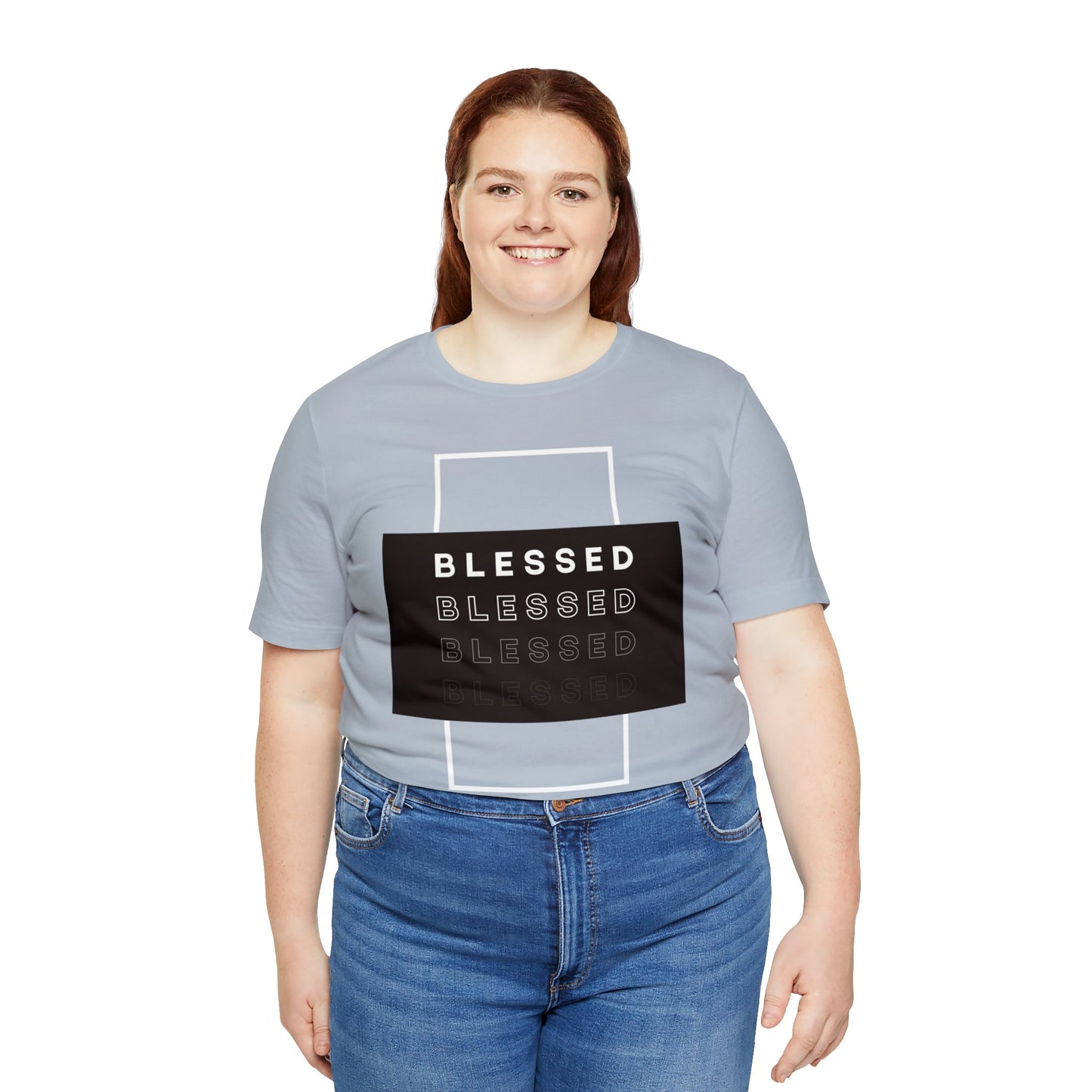 BLESSED Unisex Jersey Short Sleeve Tee