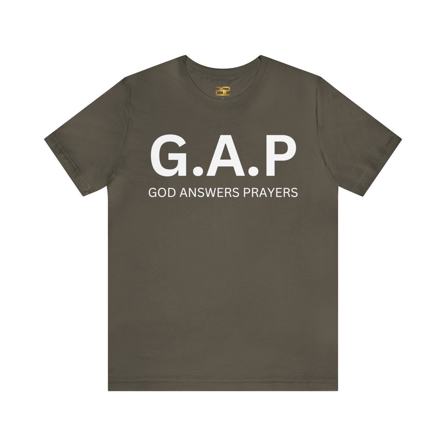 GOD ANSWERS PRAYERS Unisex Jersey Short Sleeve Tee