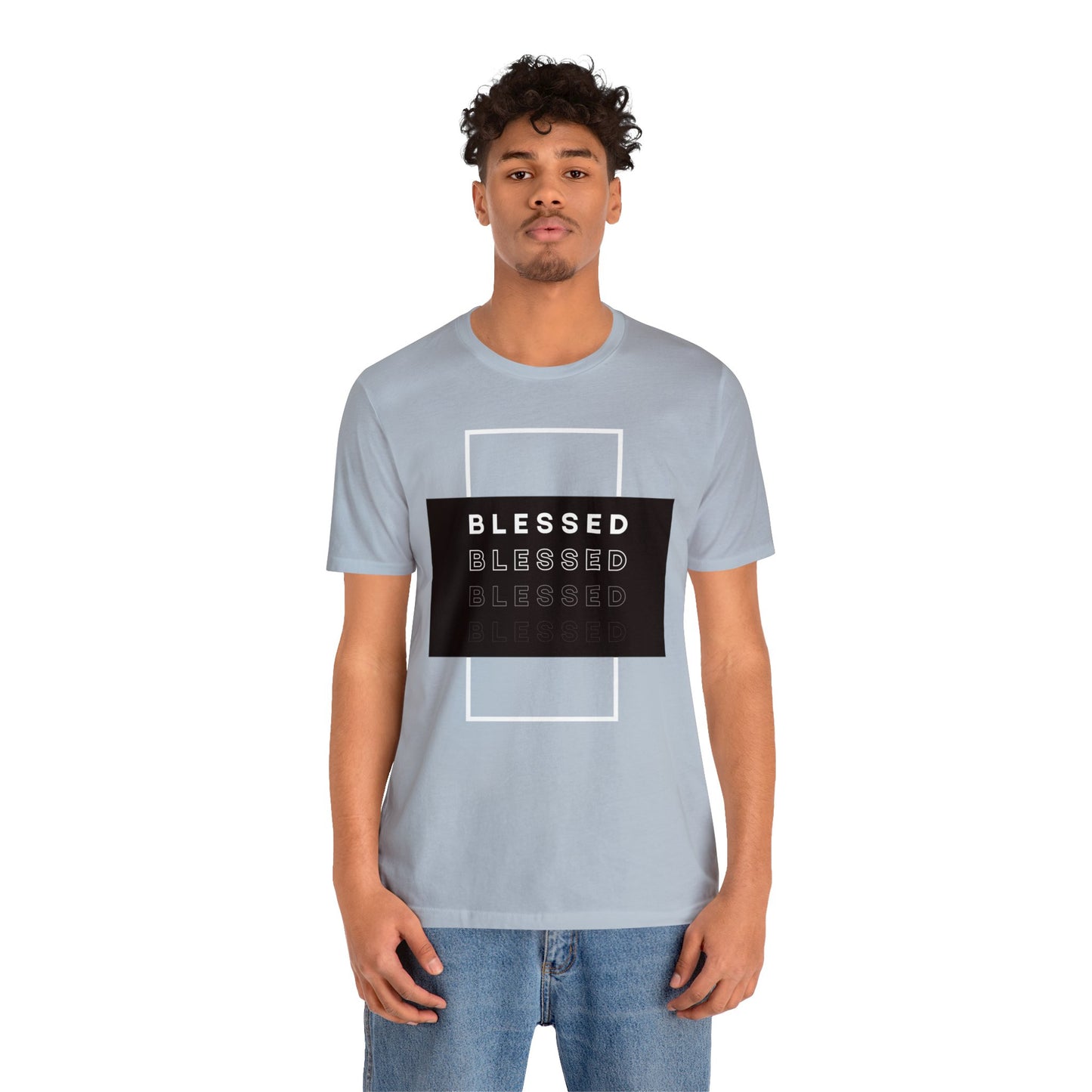 BLESSED Unisex Jersey Short Sleeve Tee