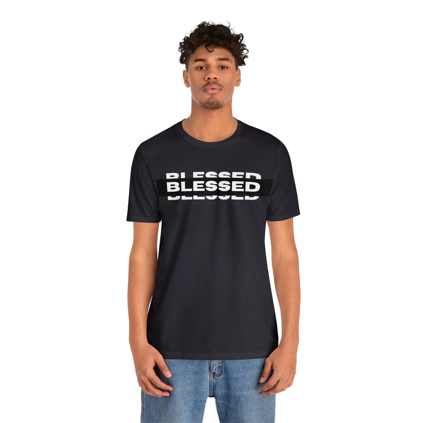BLESSED Unisex Jersey Short Sleeve Tee