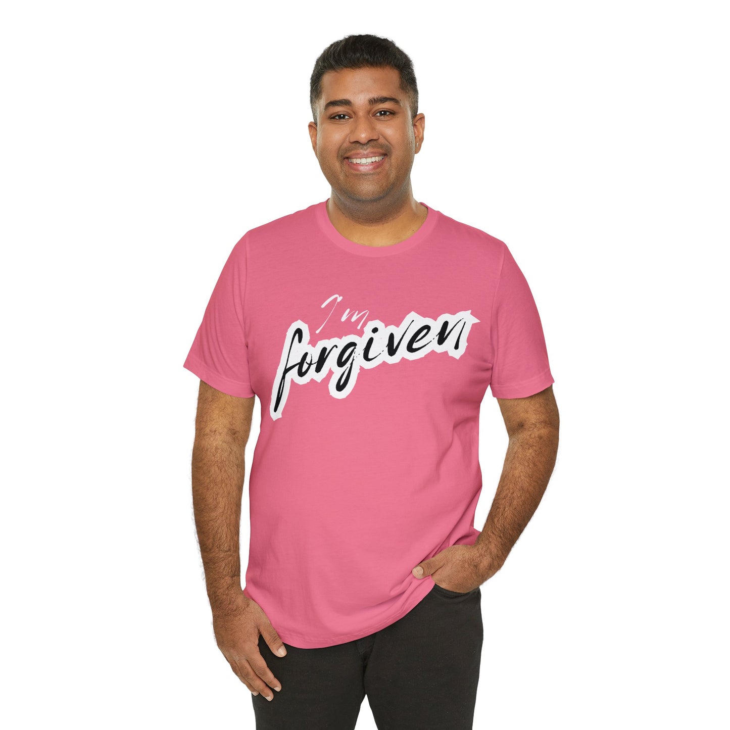 I'M FORGIVEN Unisex Jersey Short Sleeve Tee