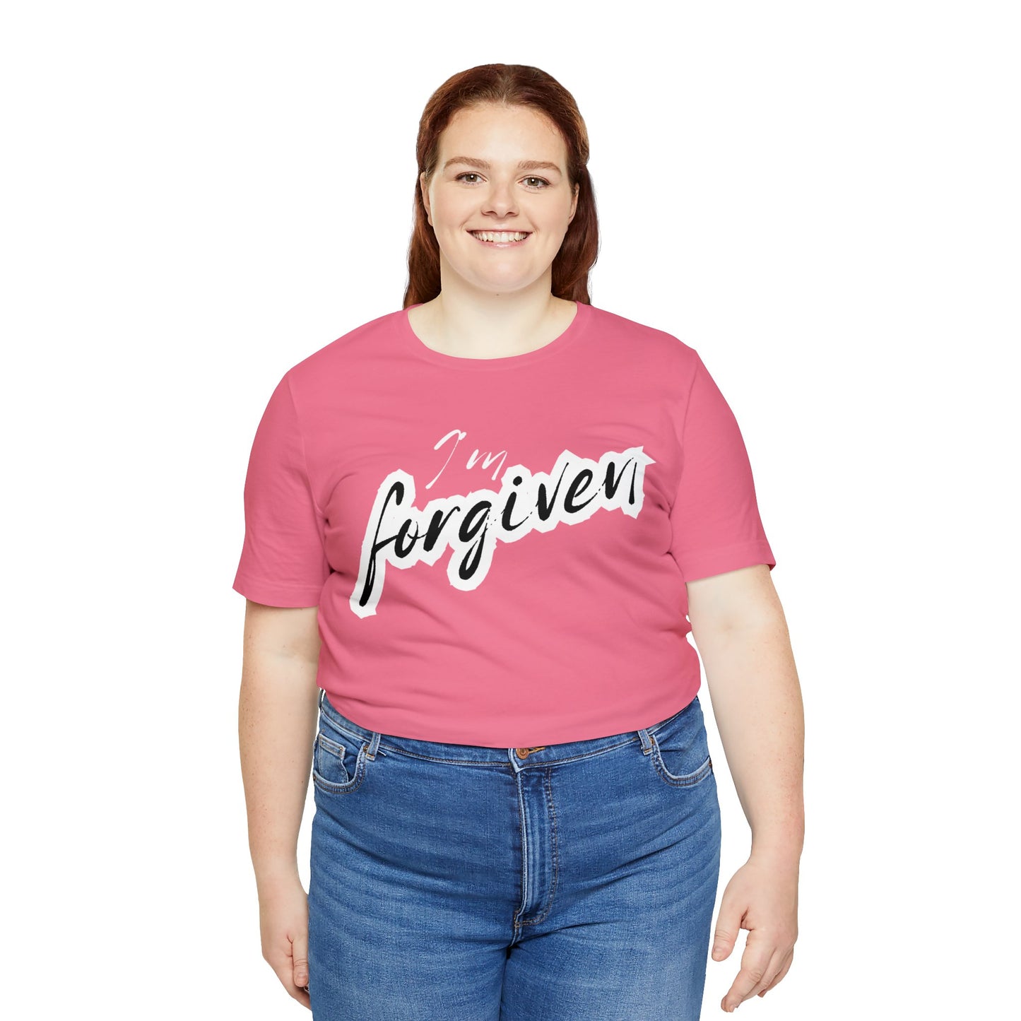 I'M FORGIVEN Unisex Jersey Short Sleeve Tee