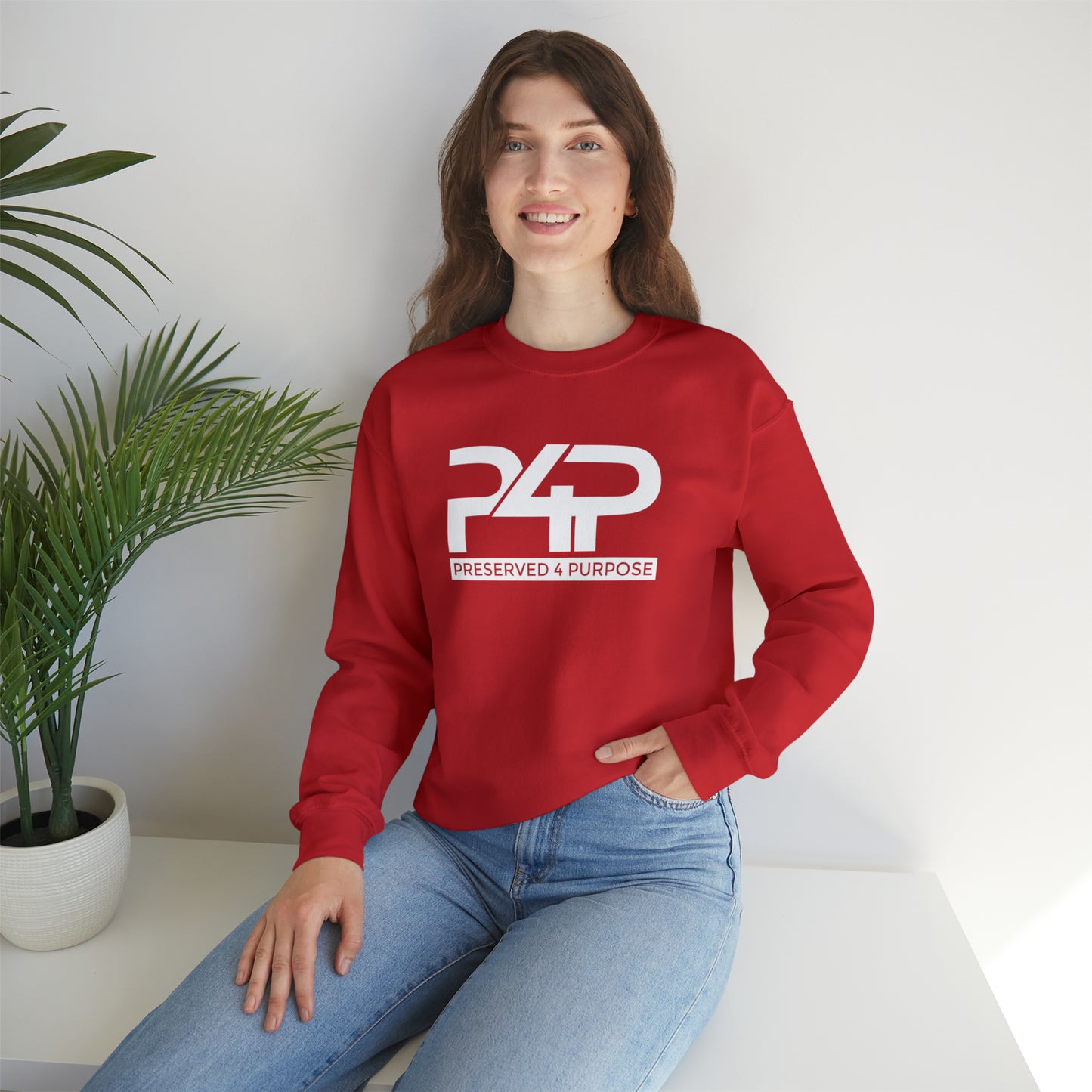 P4P PRESERVED 4 PURPOSE Unisex Heavy Blend™ Crewneck Sweatshirt