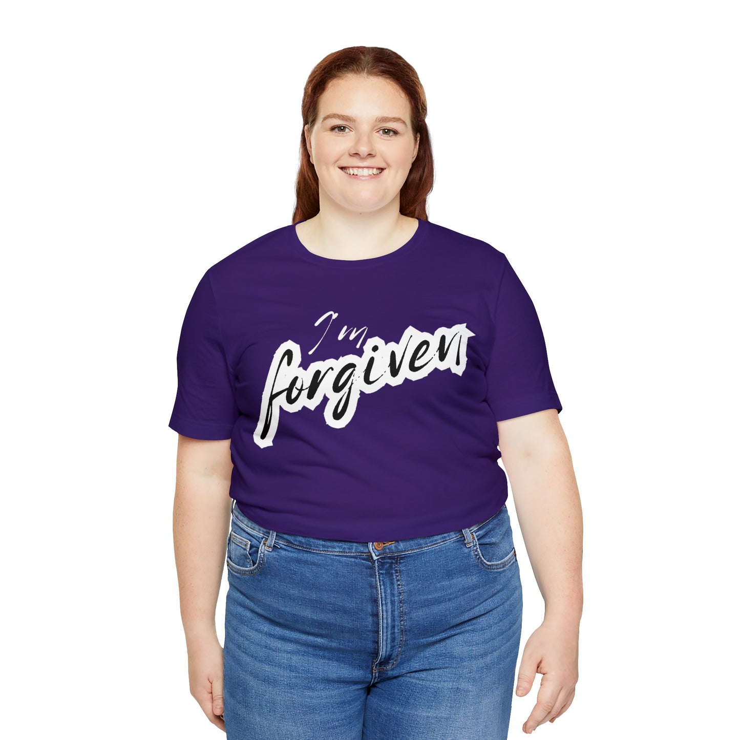 I'M FORGIVEN Unisex Jersey Short Sleeve Tee