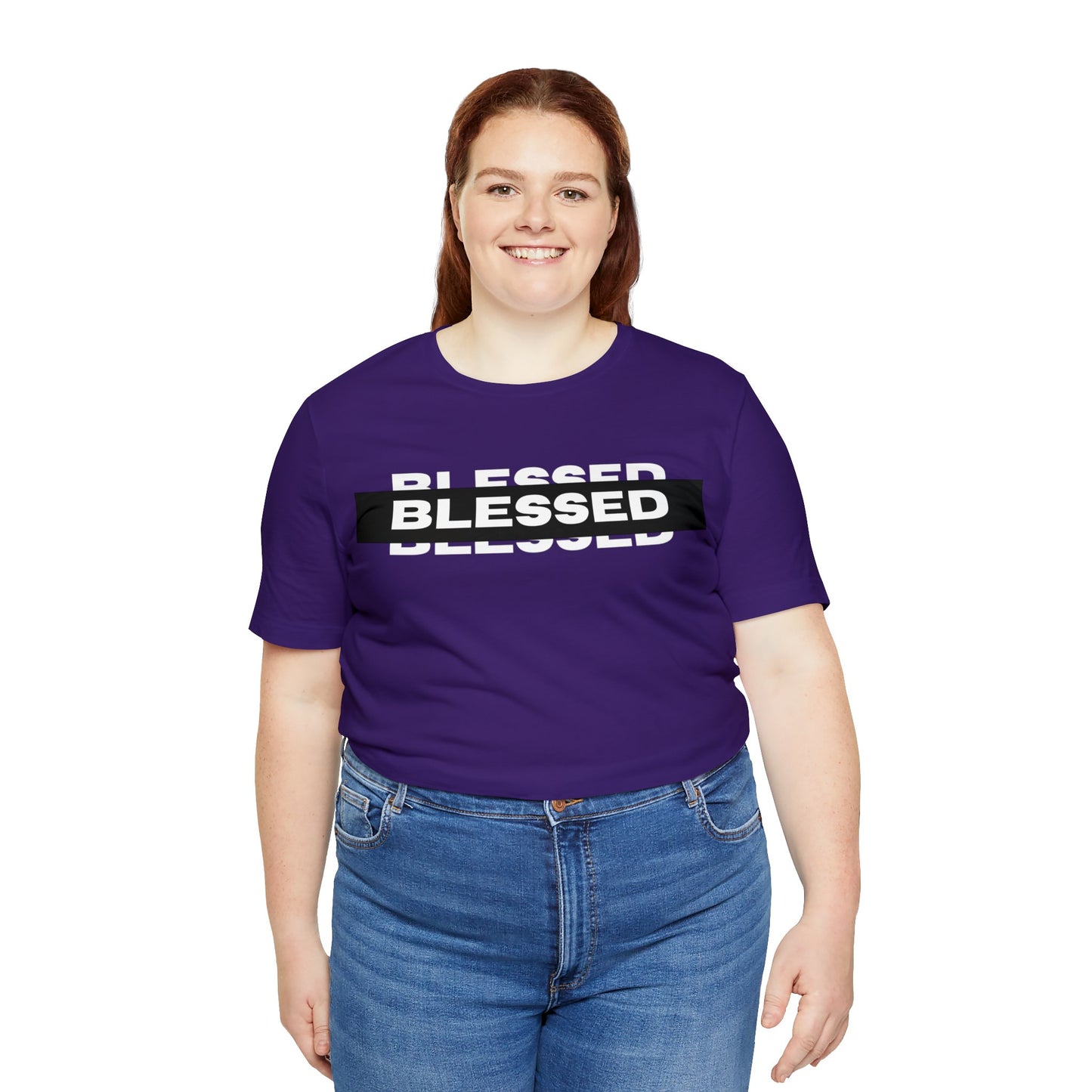 BLESSED Unisex Jersey Short Sleeve Tee