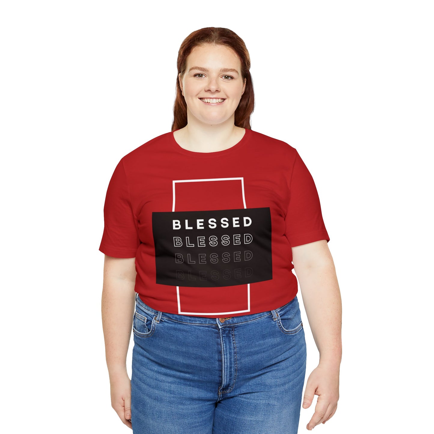BLESSED Unisex Jersey Short Sleeve Tee